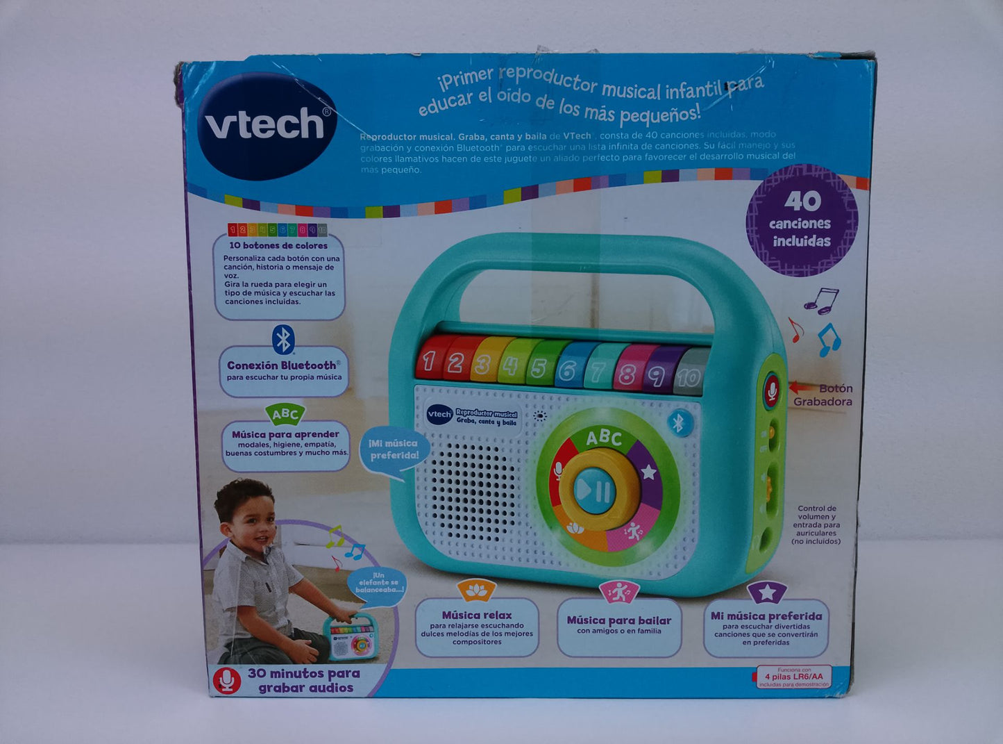 Vtech Reproductor musical Graba, canta y baila - pohled 2