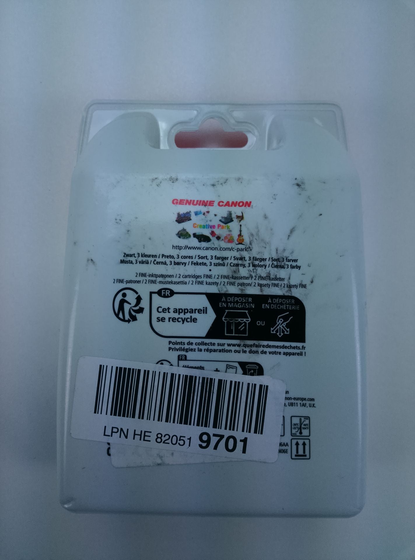 Canon 540/541 - pohled 2
