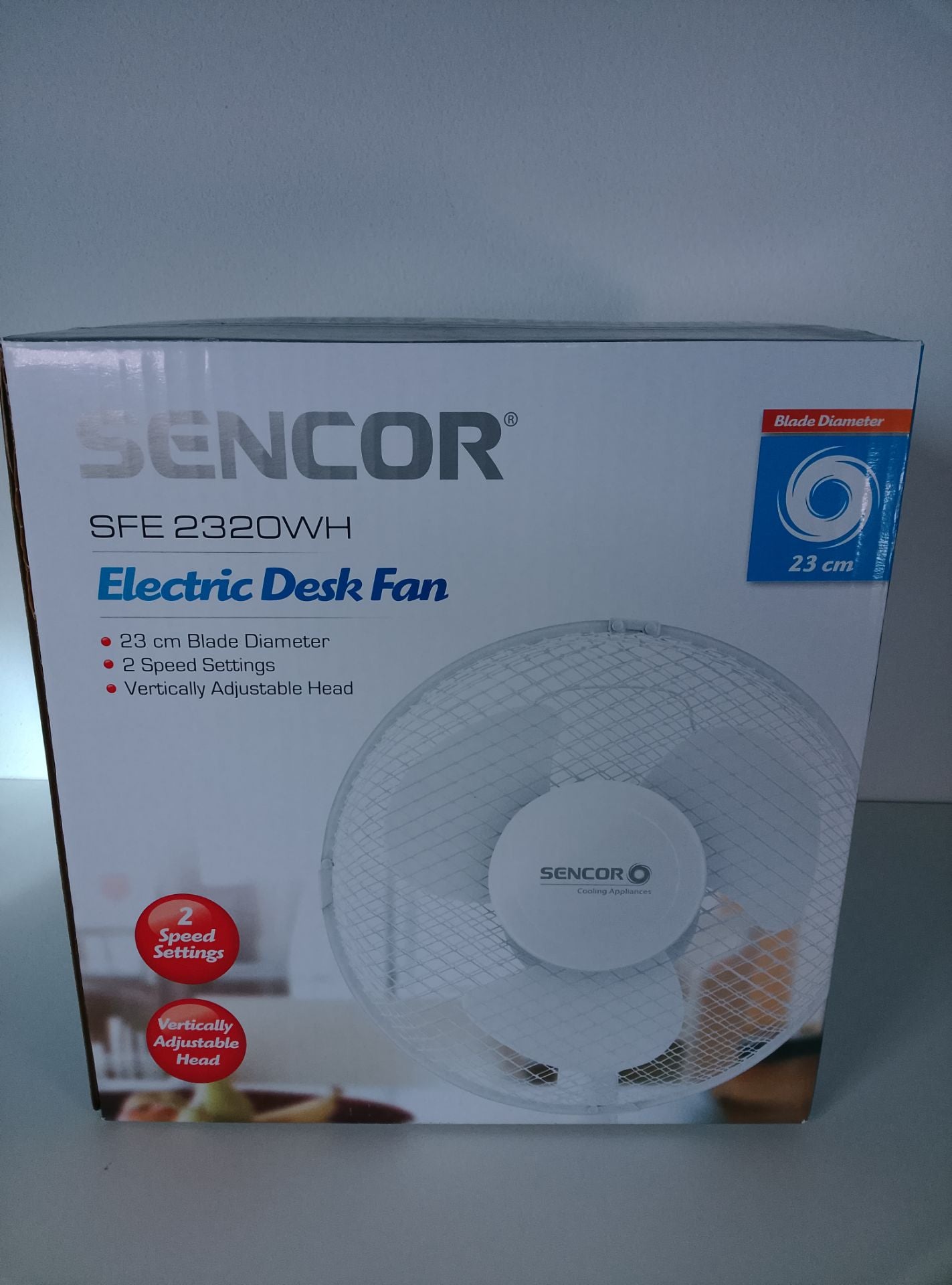 Sencor SFE 2320WH - pohled 2
