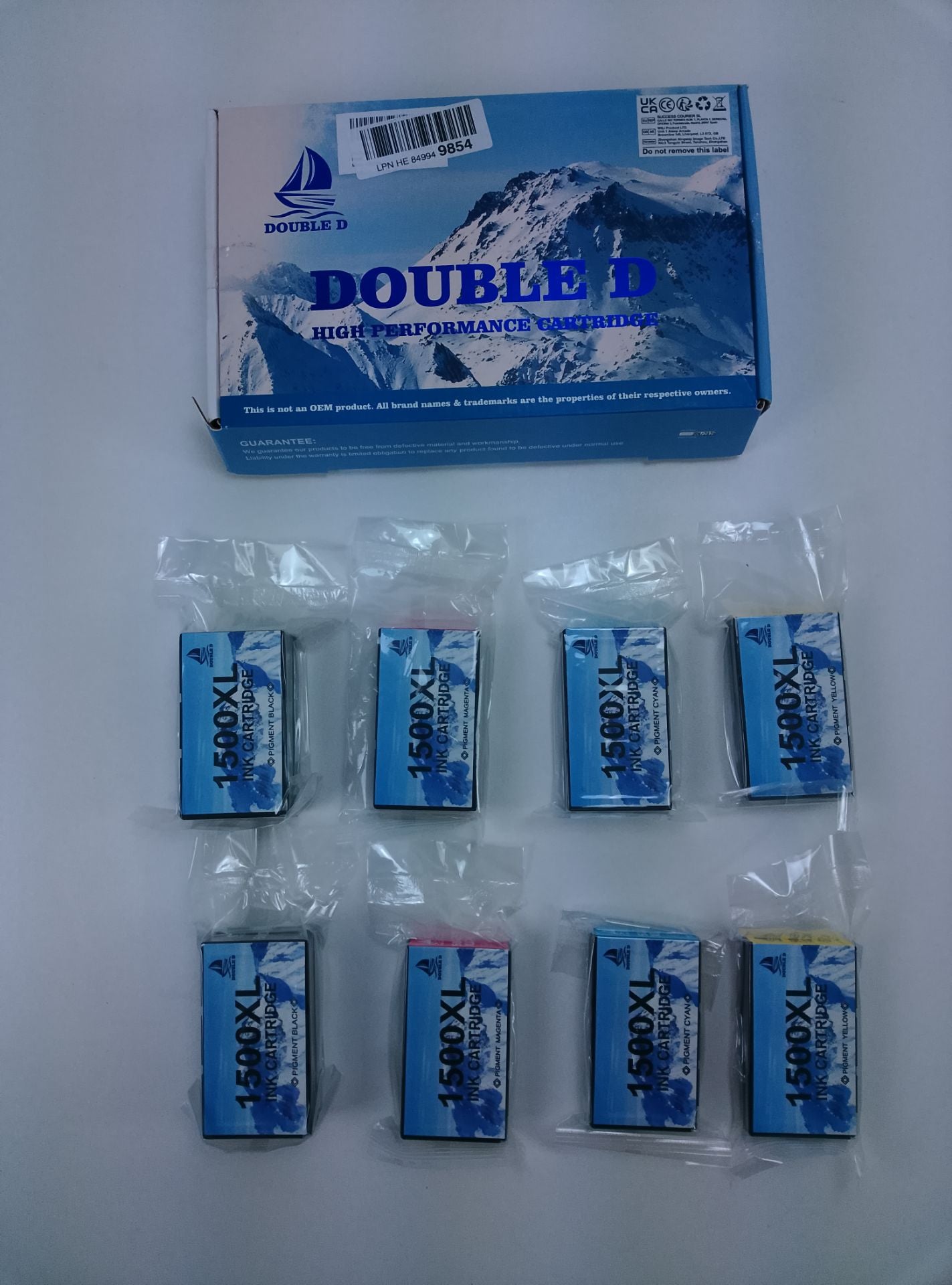 Double D High Performance Cartridge - čelní pohled