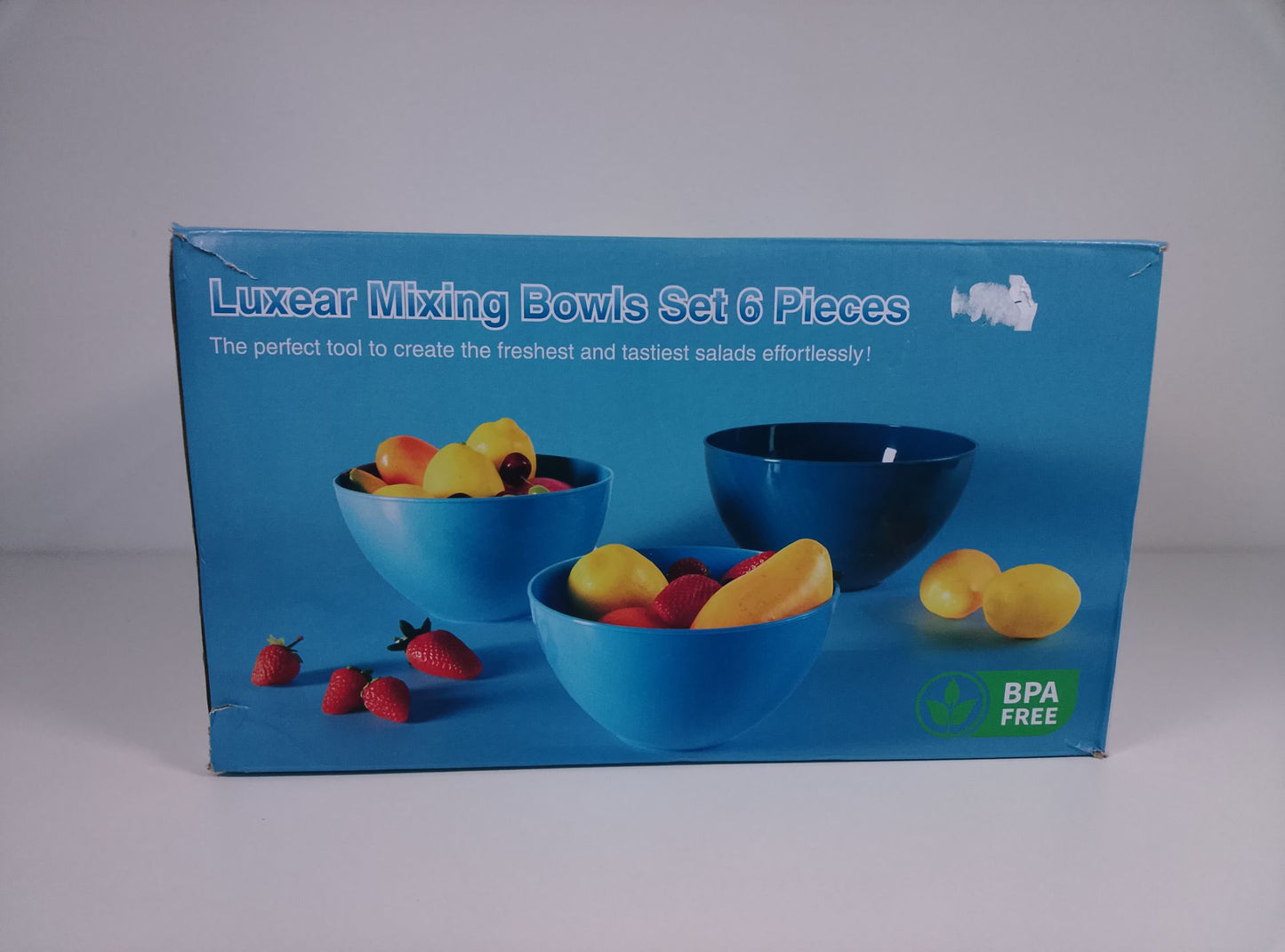 Luxear Mixing Bowls Set 6 Pieces - čelní pohled