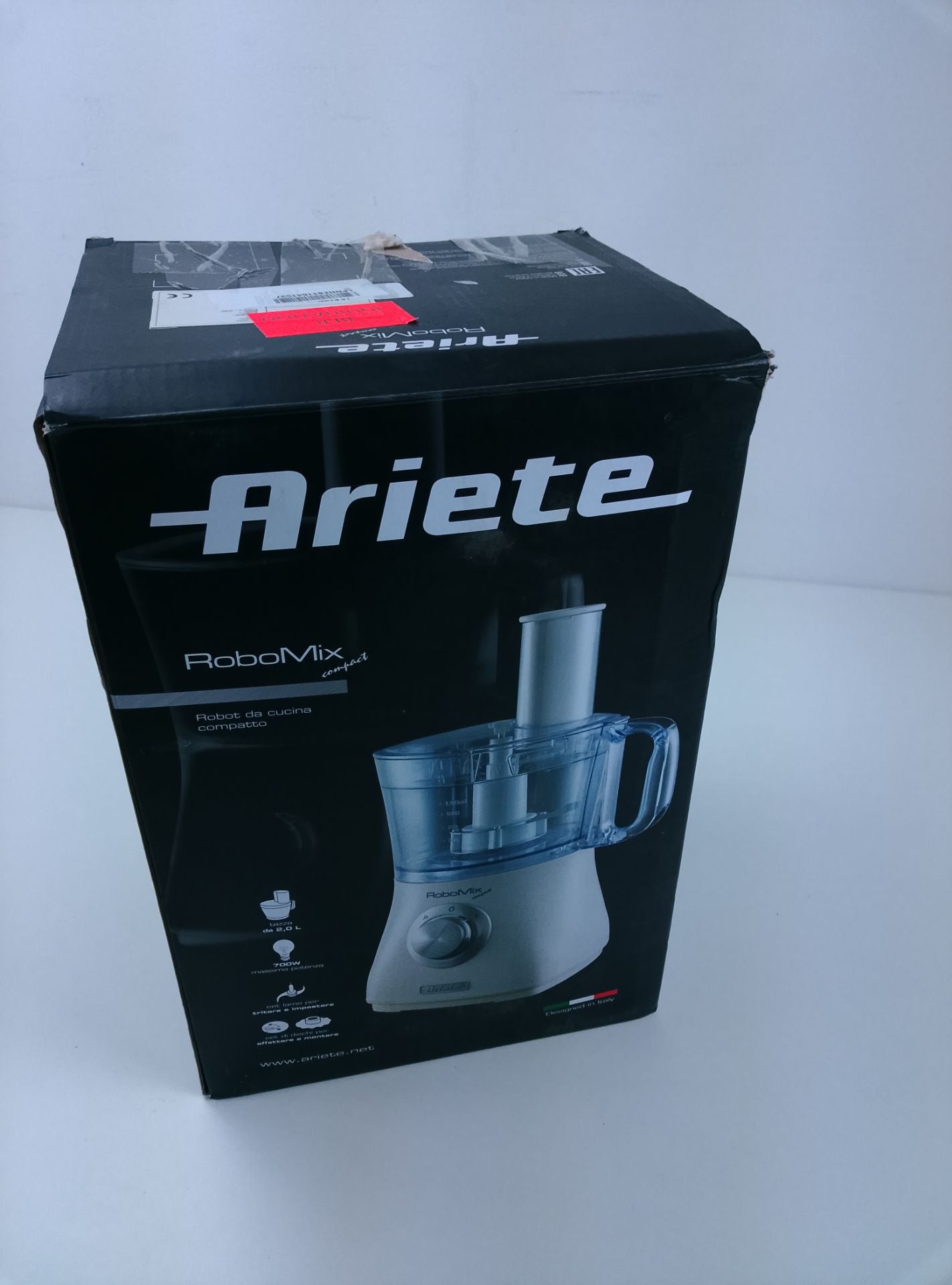 Ariete RoboMix - čelní pohled