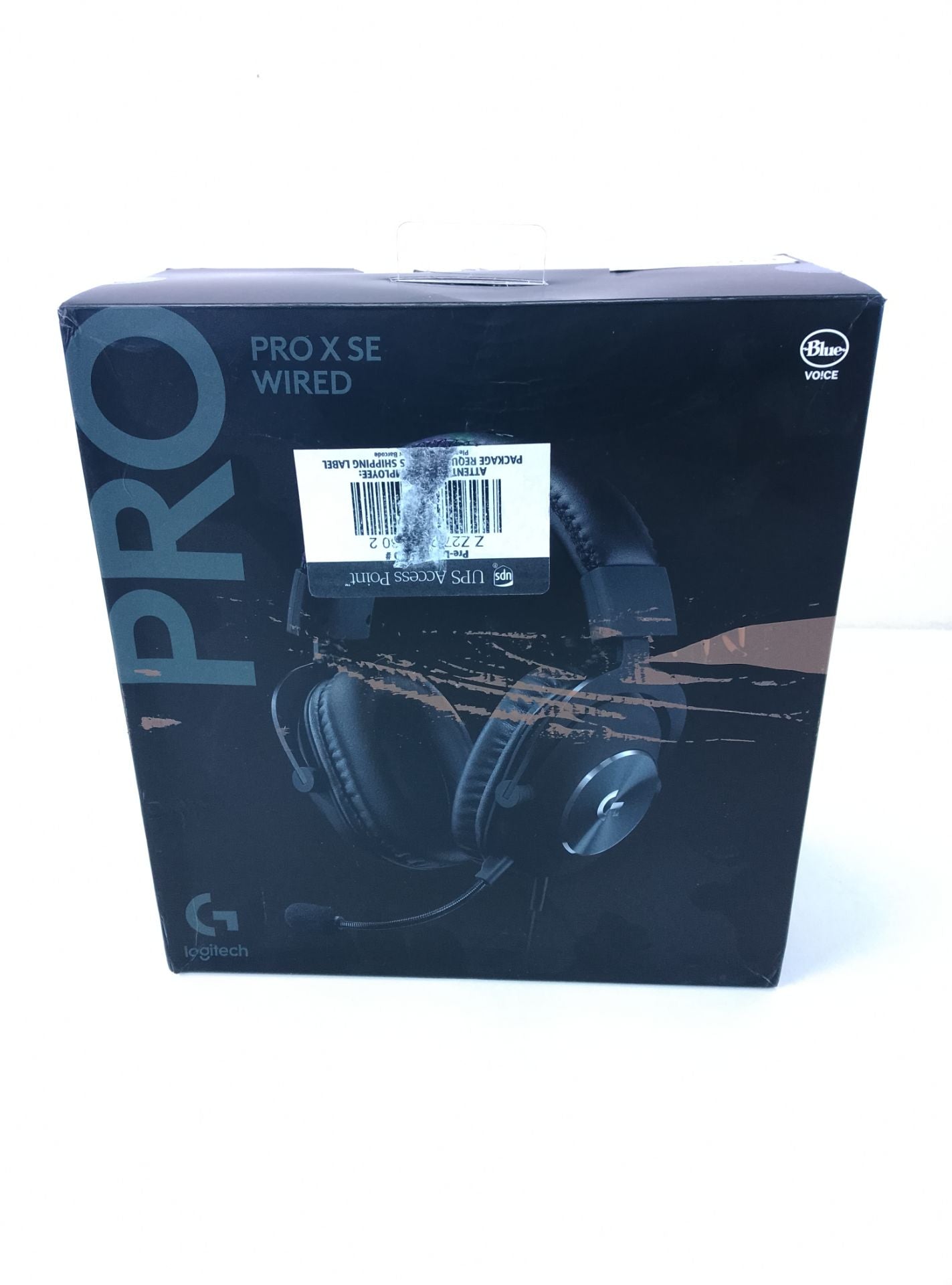 Logitech Pro X SE Wired - čelní pohled
