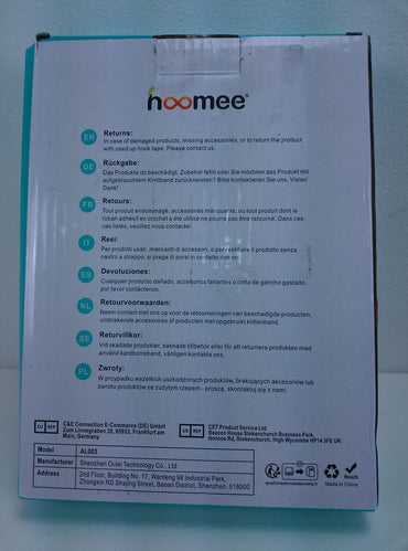 Hoomee AL003 - pohled 2