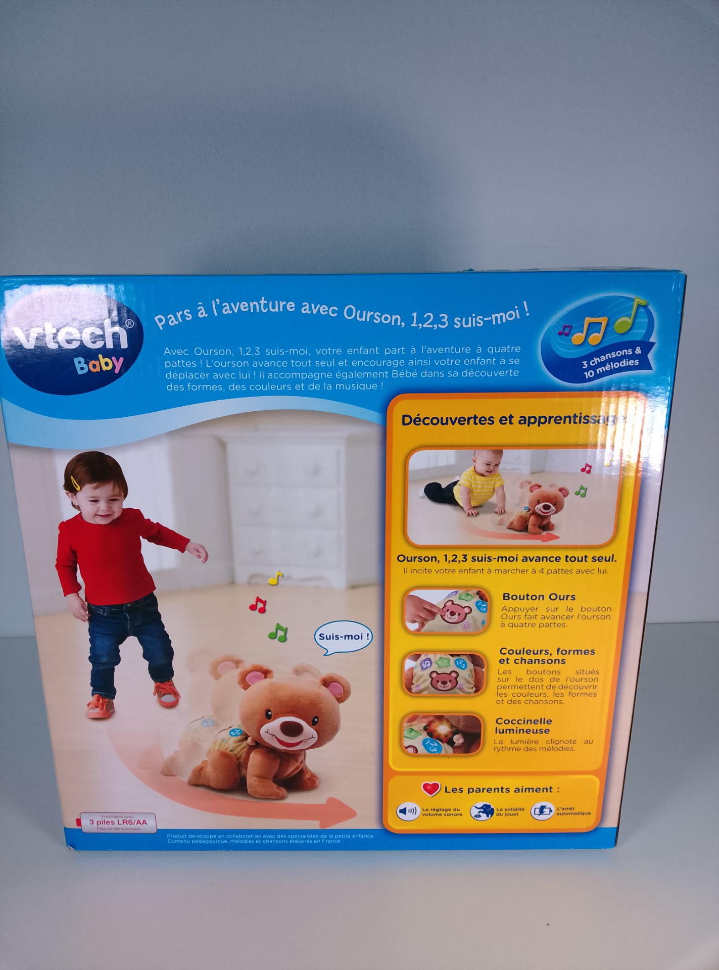 Vtech Ourson, 1,2,3 suis-moi - pohled 3