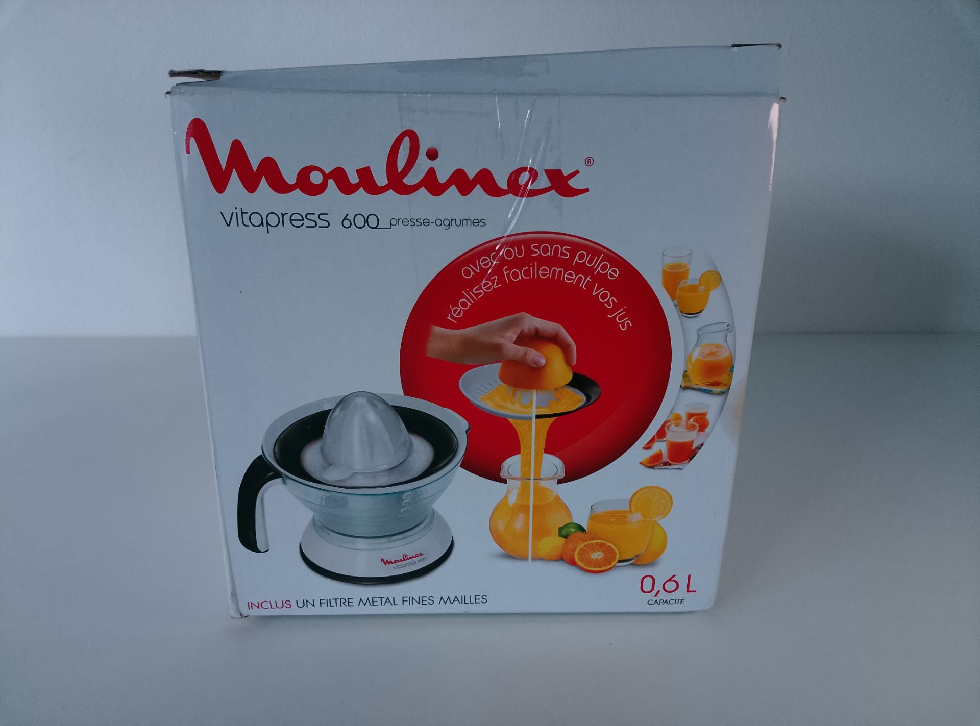 Moulinex Vitapress 600 - čelní pohled