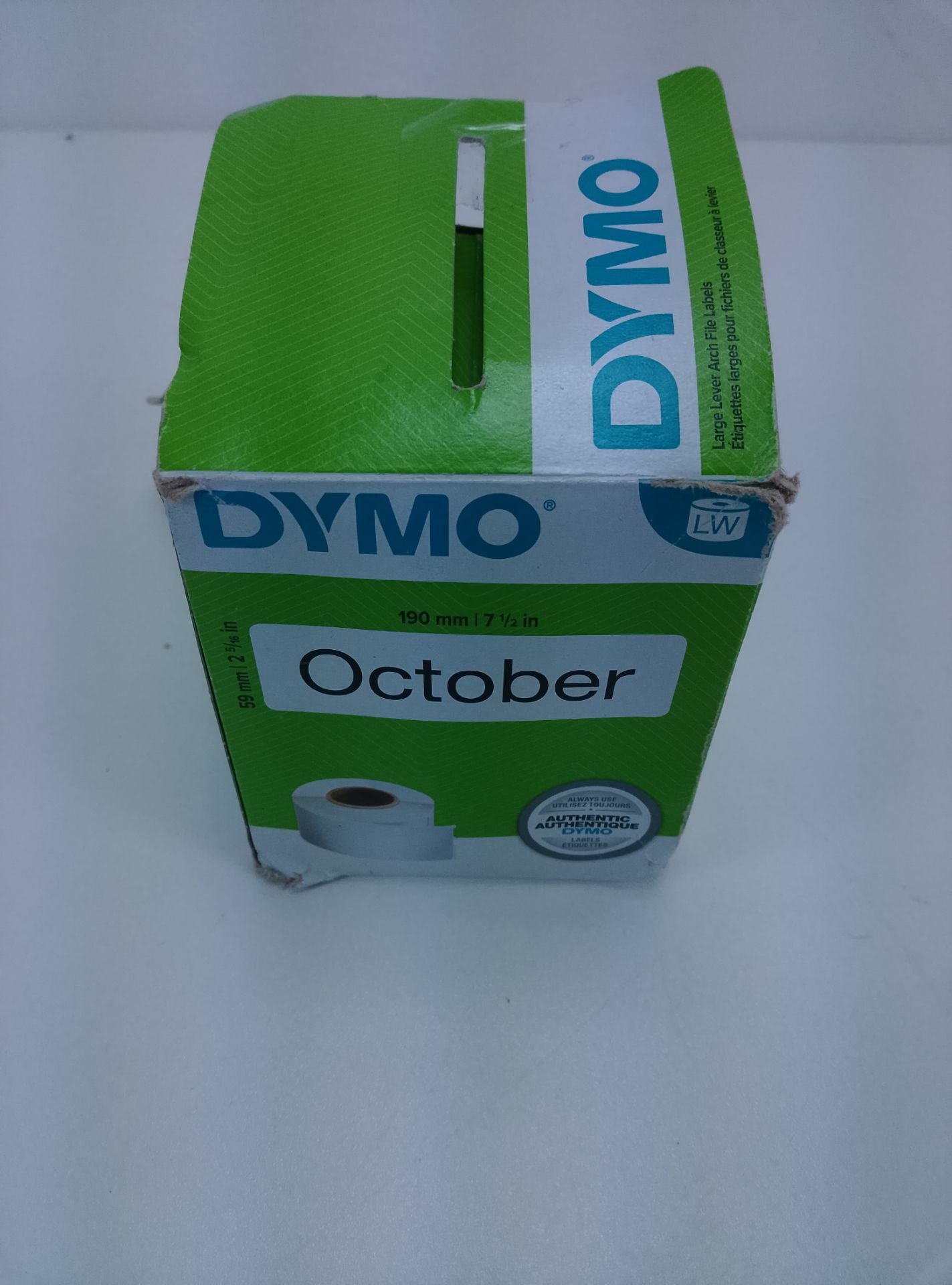 Dymo October - čelní pohled