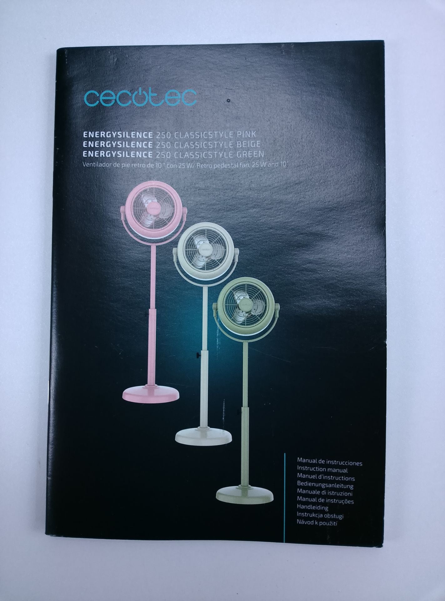 Cecotec Energysilence 250 Classicstyle Green - pohled 4
