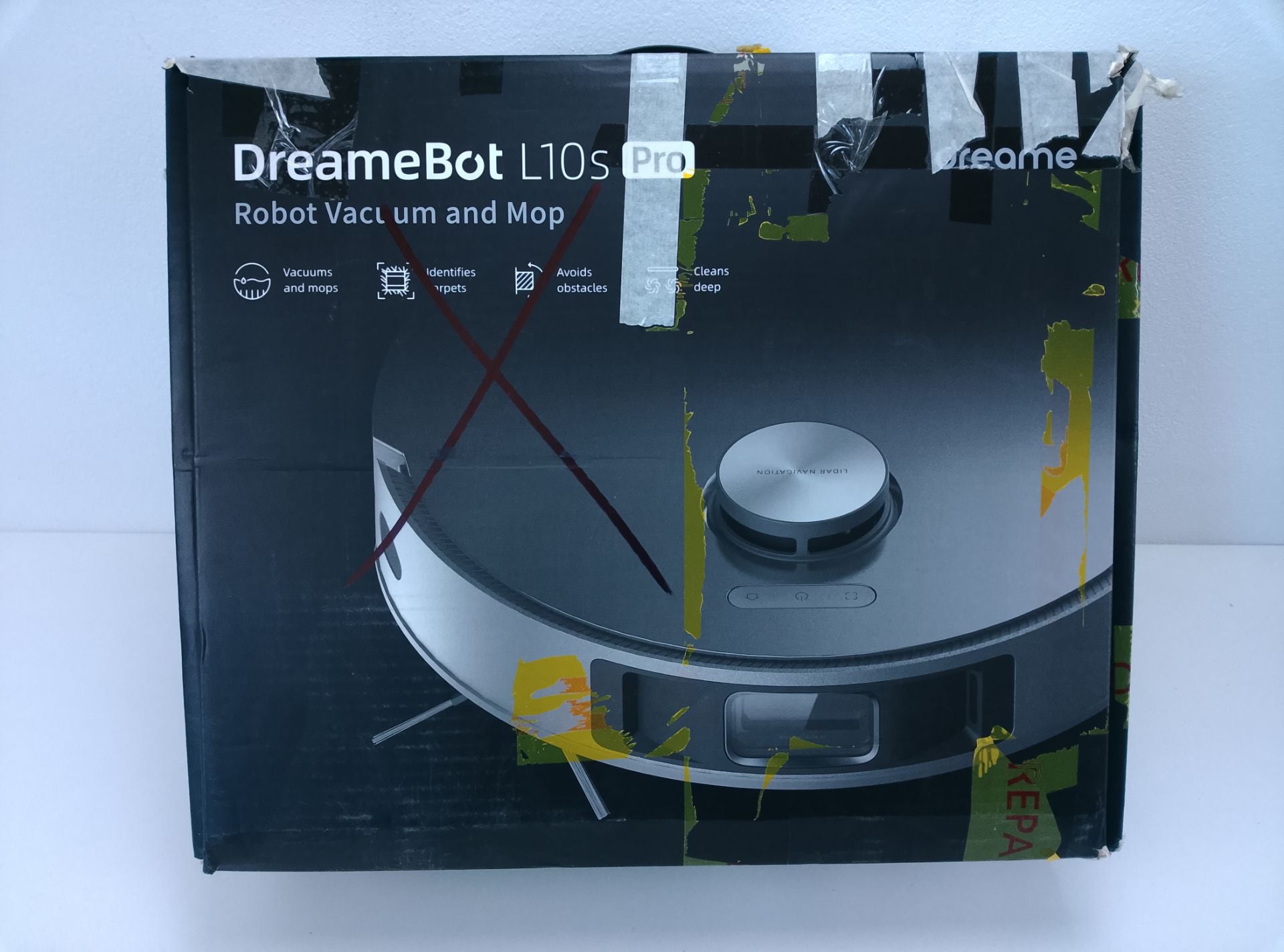 Dreame L10s Pro - čelní pohled