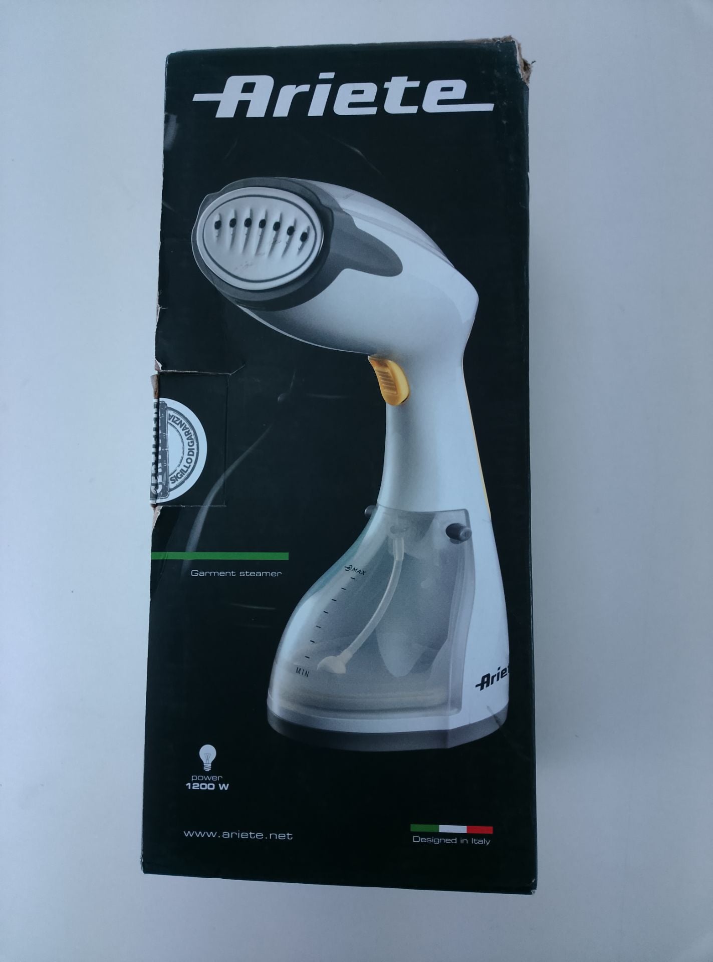 Ariete Garment steamer - čelní pohled