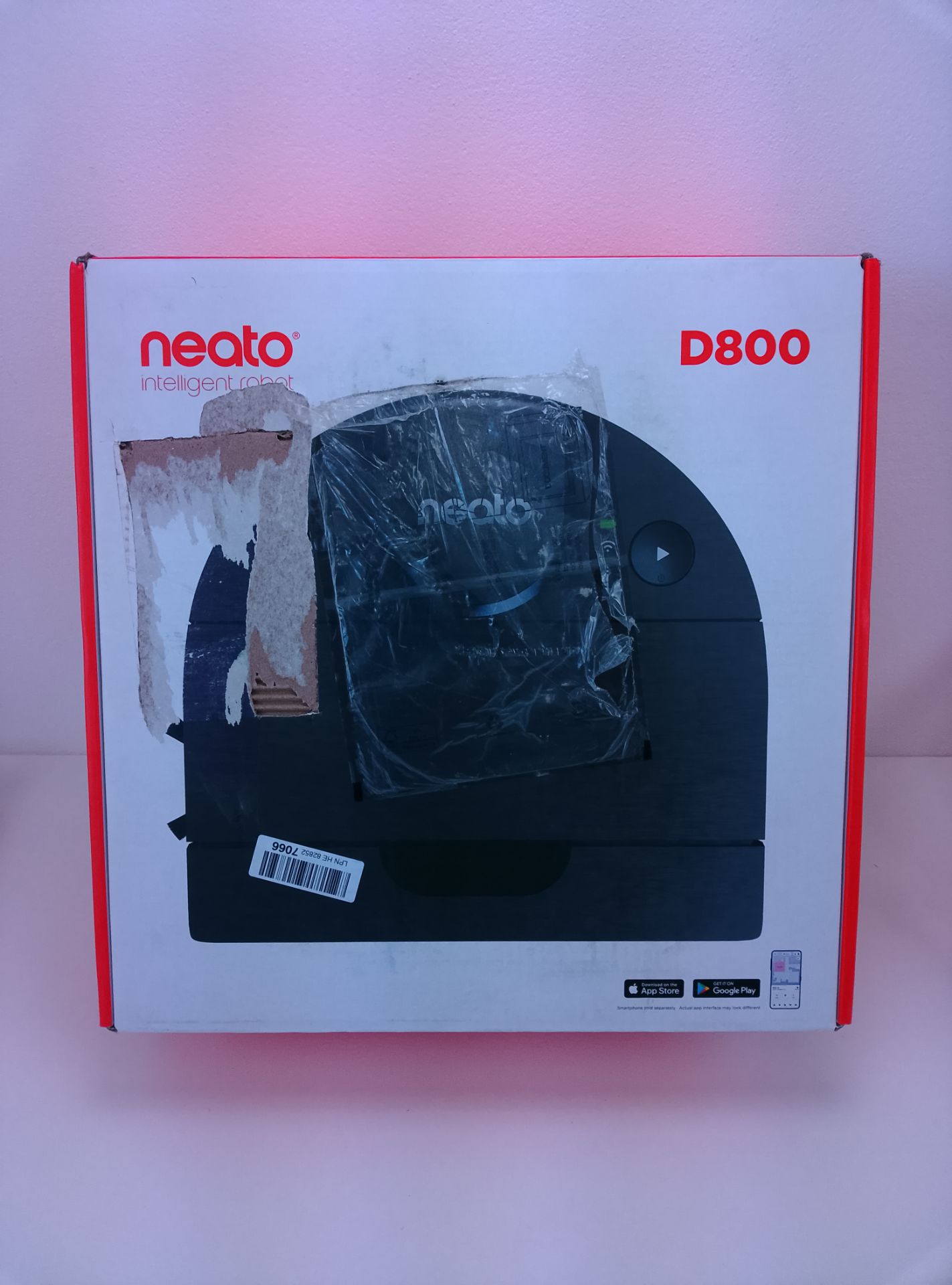 Neato D800 - čelní pohled