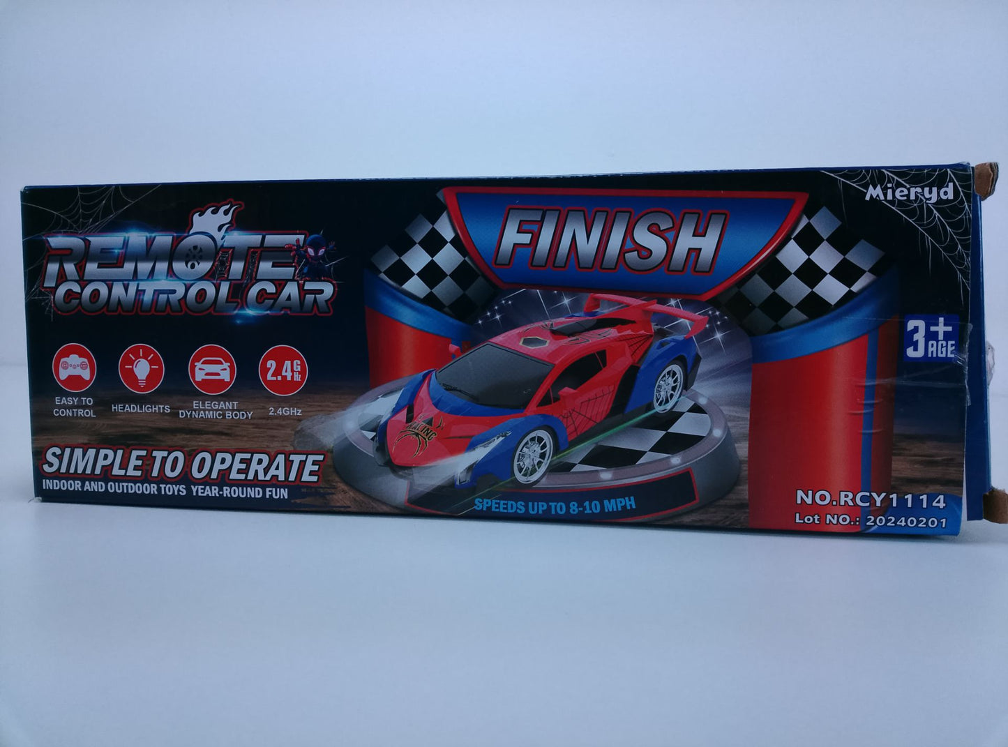 Mierud Finish - čelní pohled