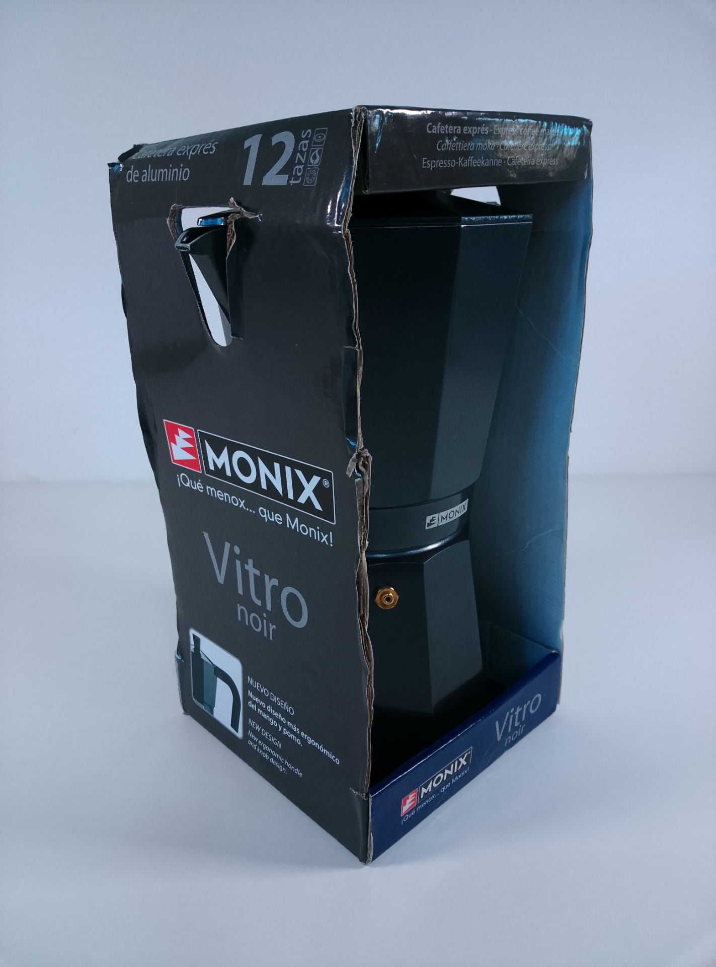 Monix Vitro noir - čelní pohled
