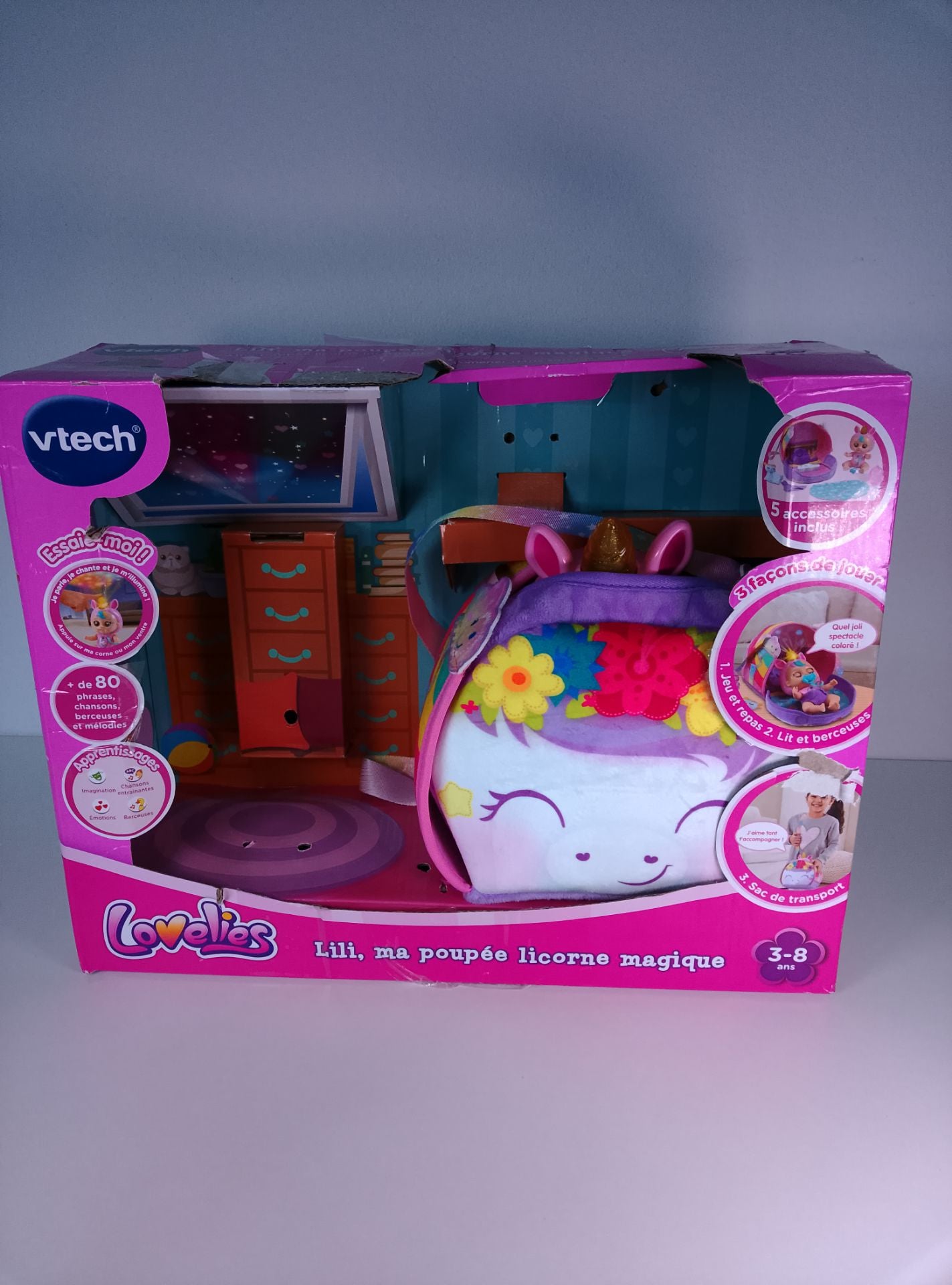 Vtech Lili, ma poupée licorne magique - pohled 3