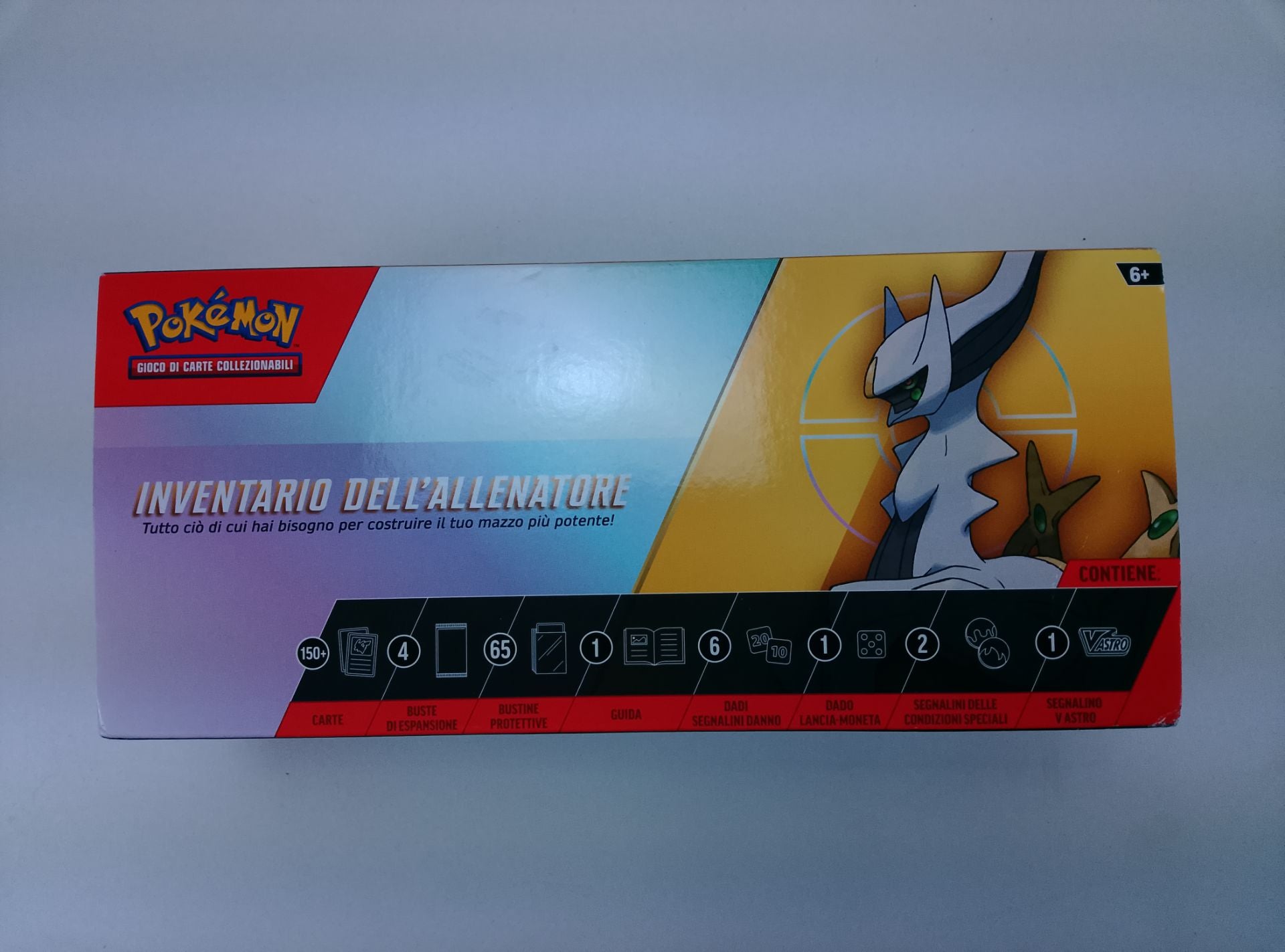 Pokémon Inventario dell'allenatore - čelní pohled