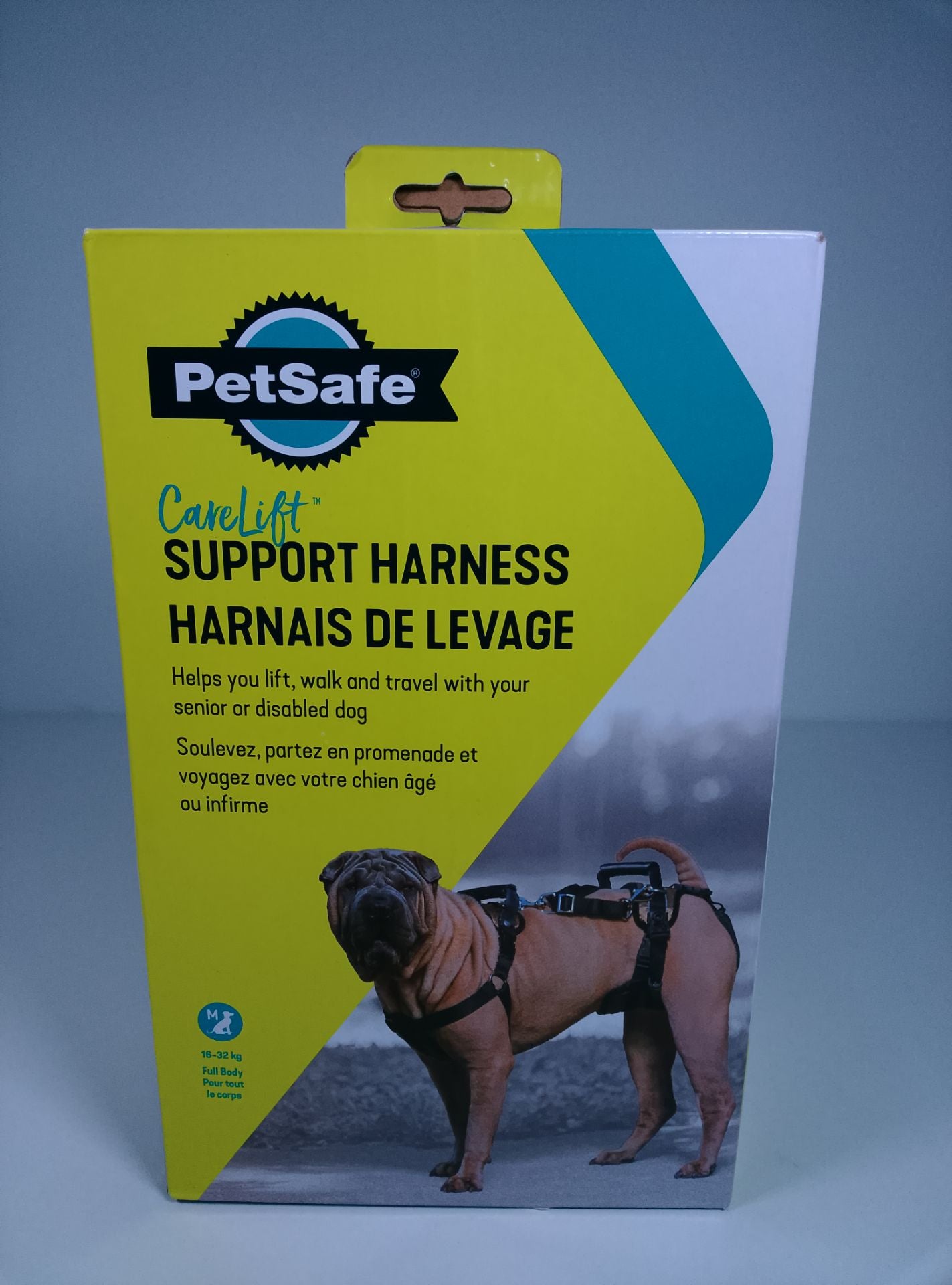 PetSafe CareLift Support Harness - čelní pohled