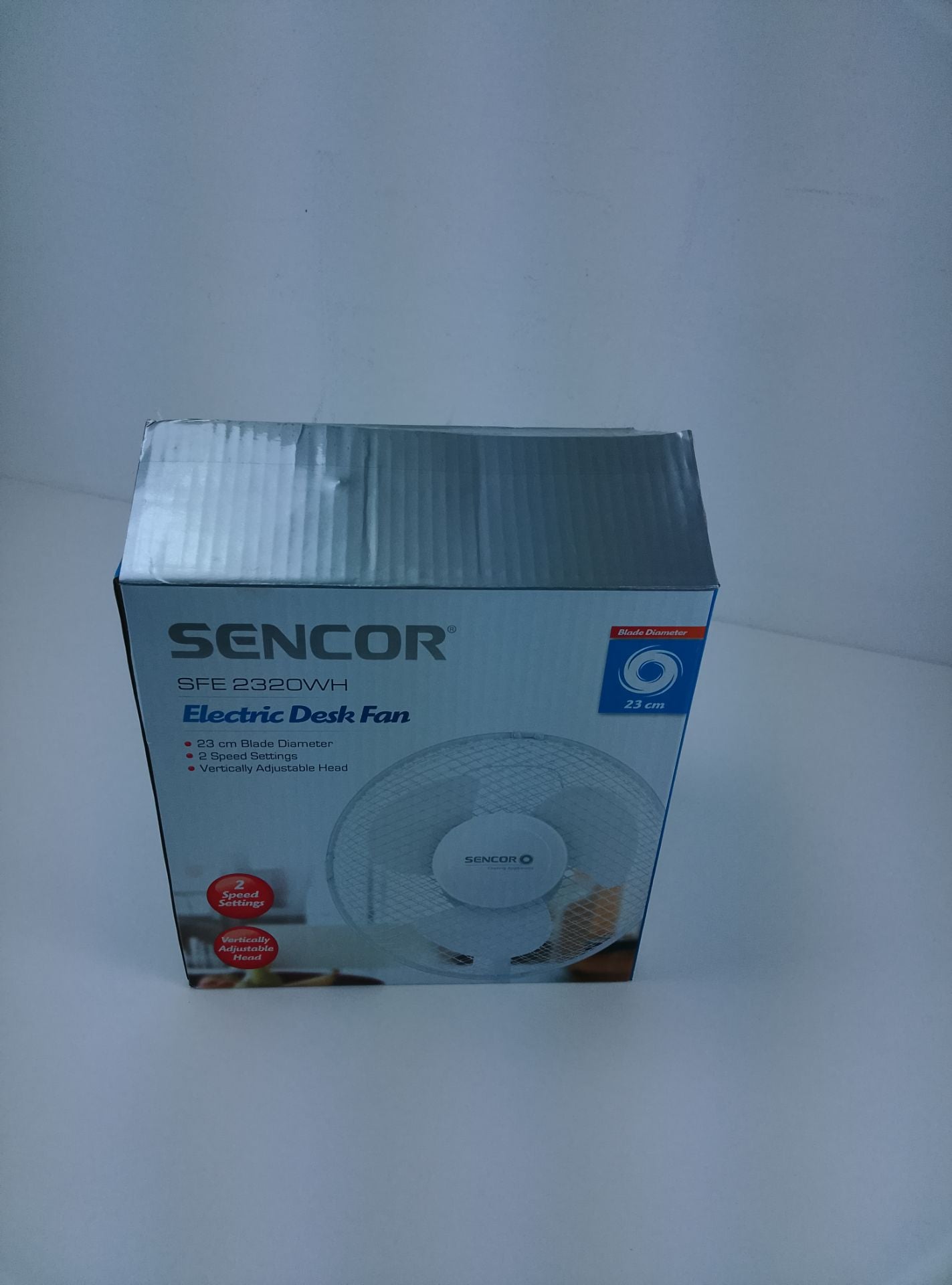 Sencor SFE 2320WH - čelní pohled