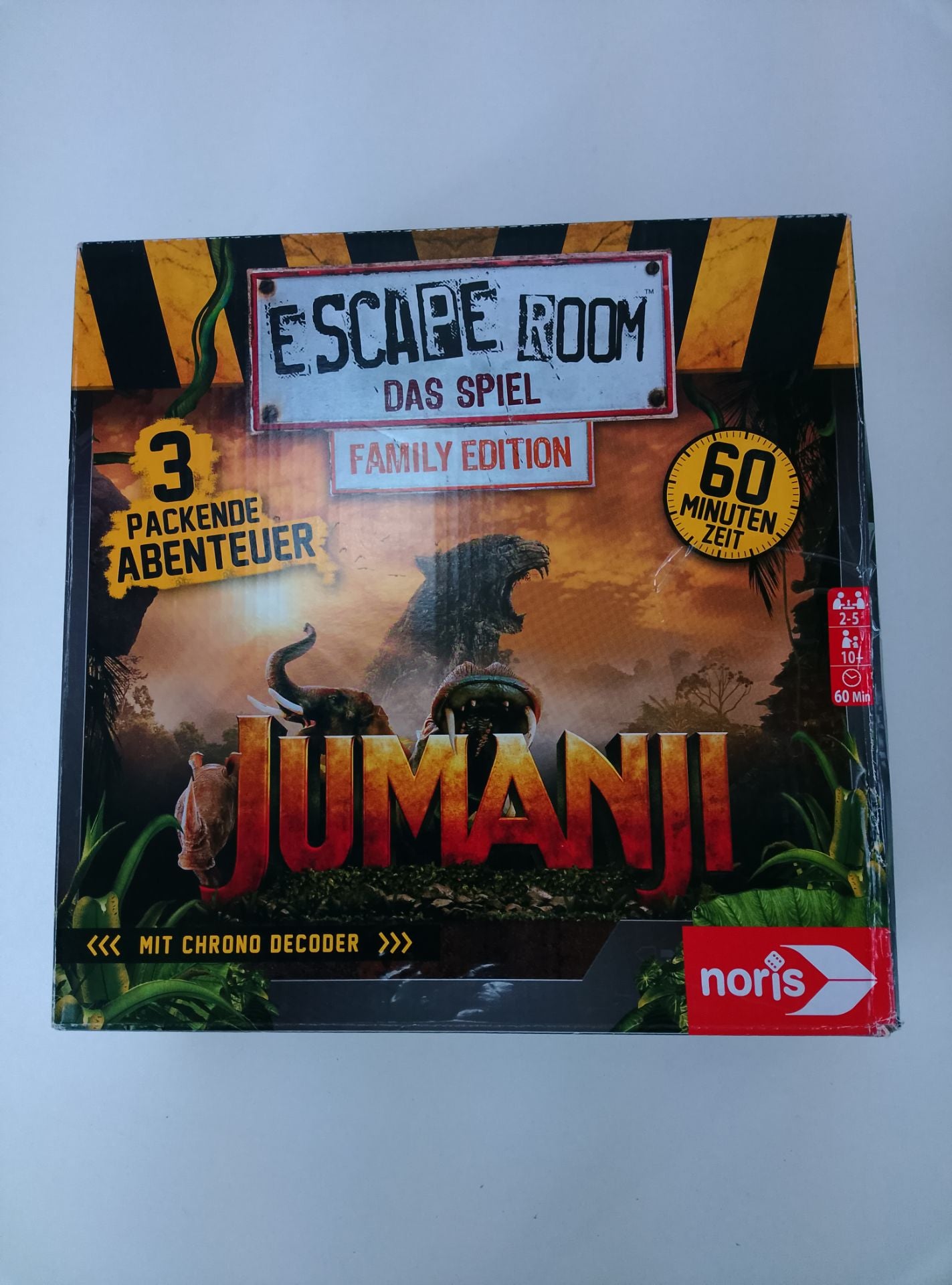 Neznámá značka Jumanji - čelní pohled