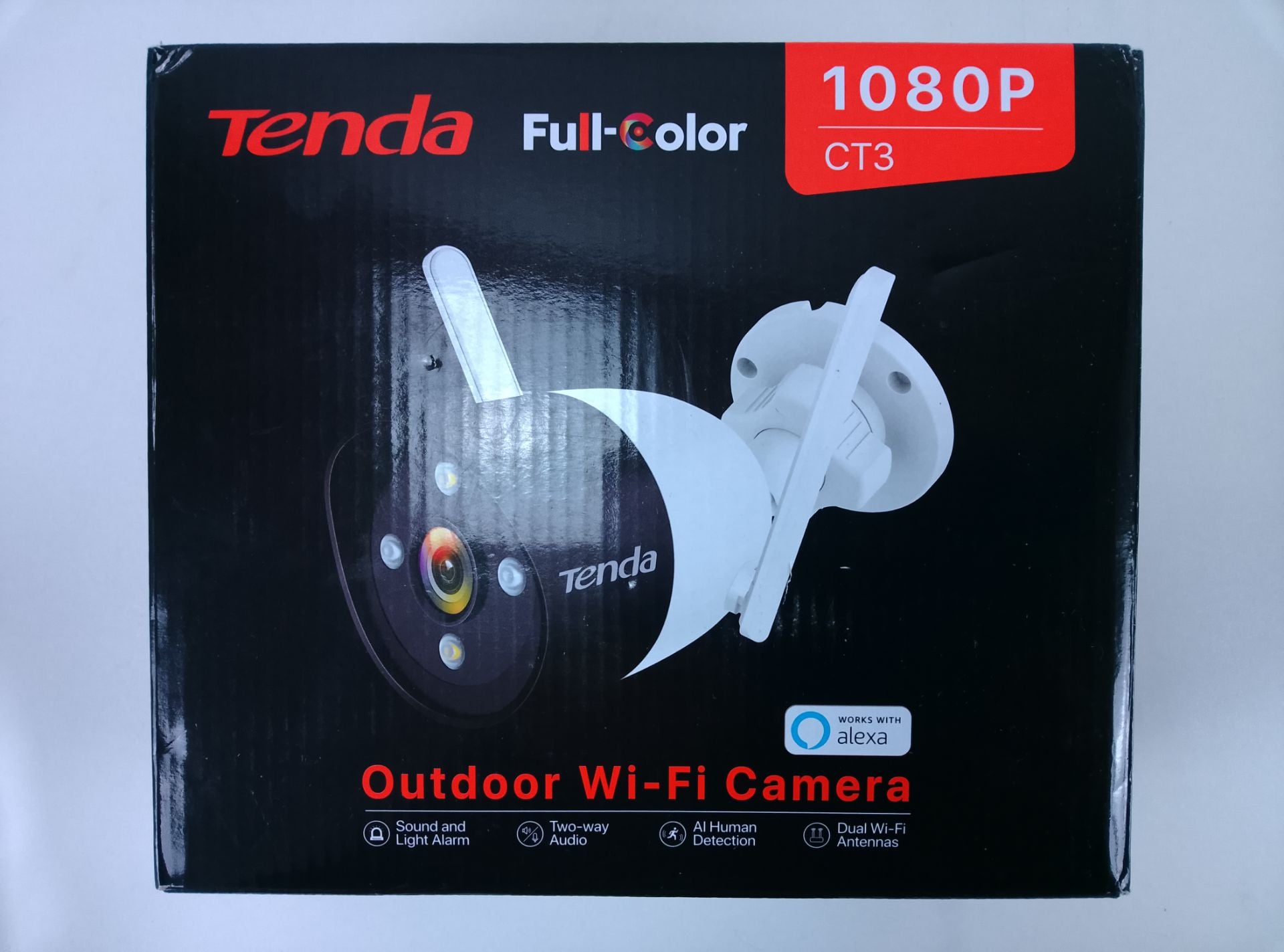 Tenda CT3 - čelní pohled