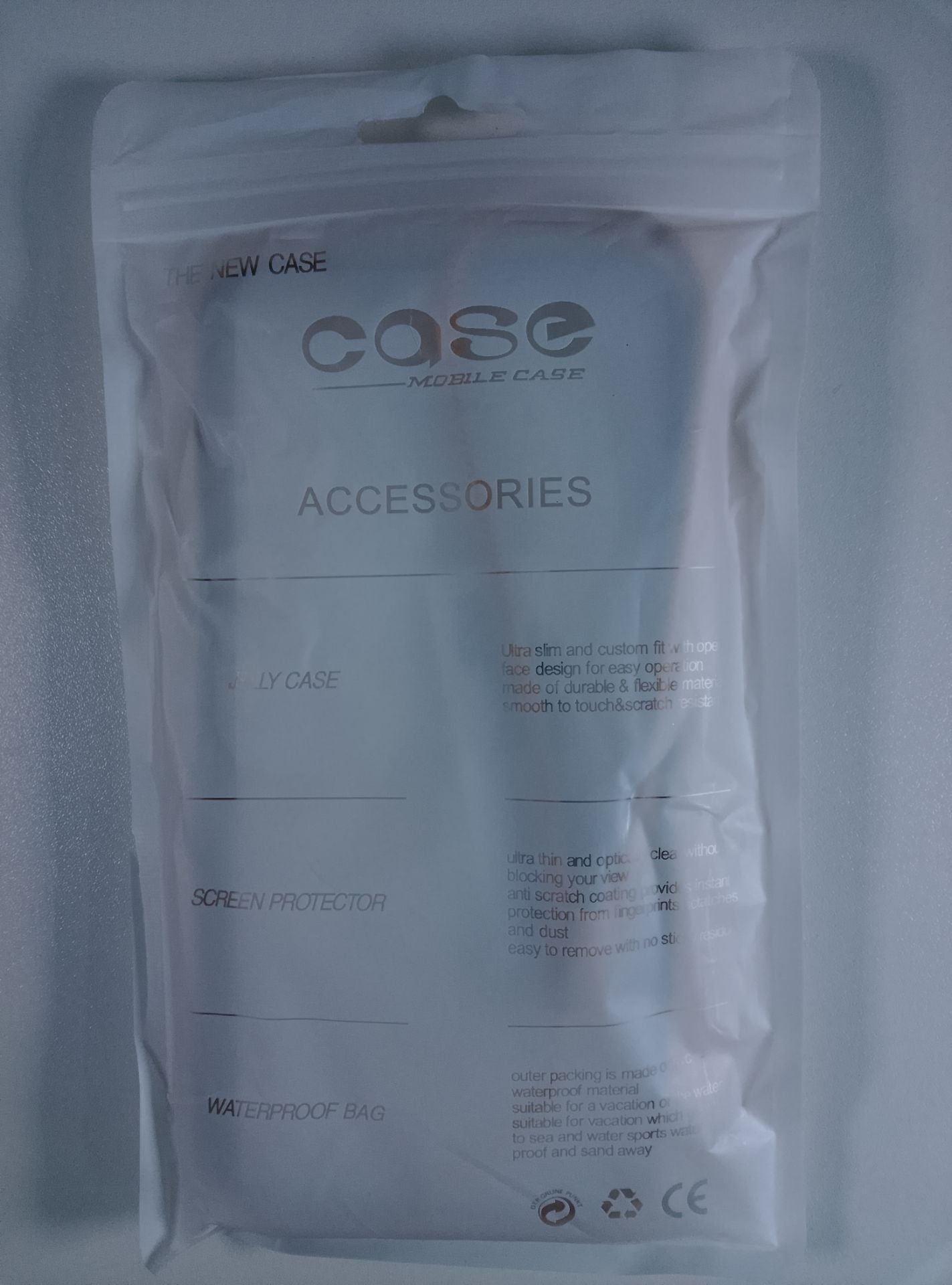 Case Neznámý model - čelní pohled