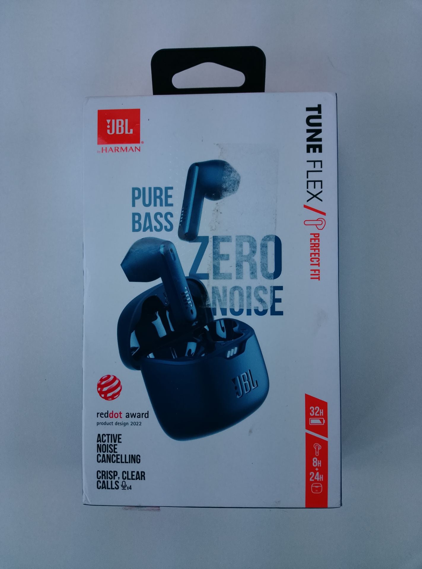 JBL Tune Flex / Perfect Fit - čelní pohled