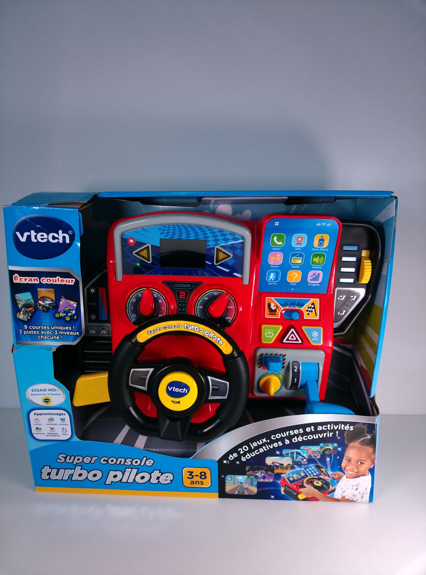 Vtech Turbo pilote - čelní pohled