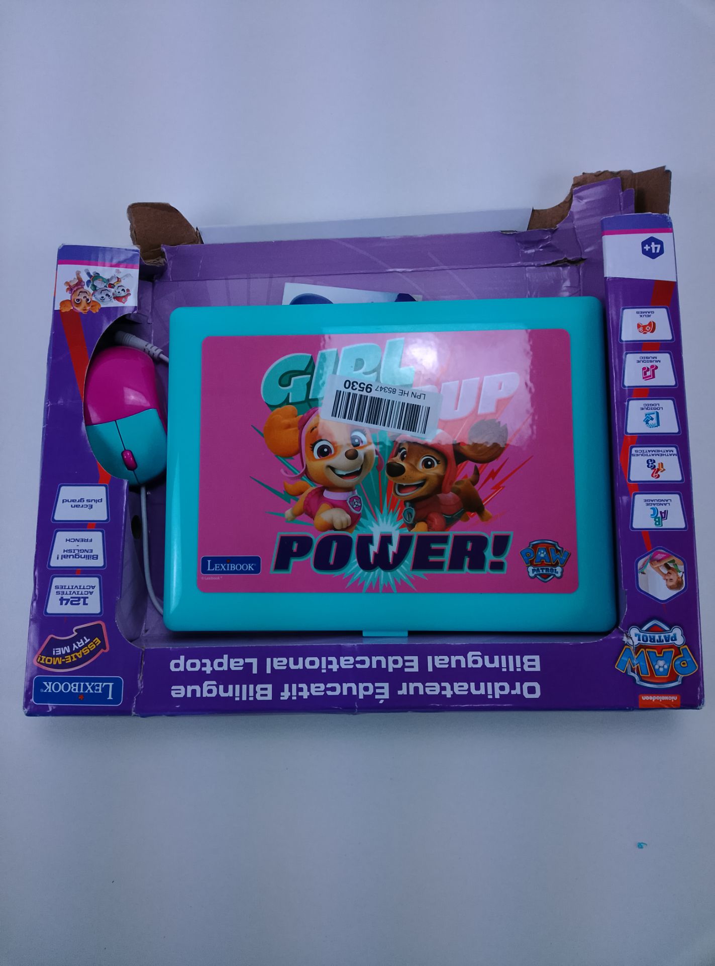 Girl Power Lexbook - čelní pohled