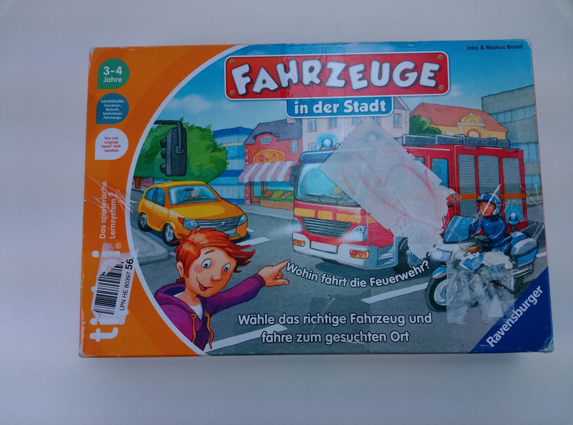 Inka & Markus Brand Fahrzeuge in der Stadt - čelní pohled