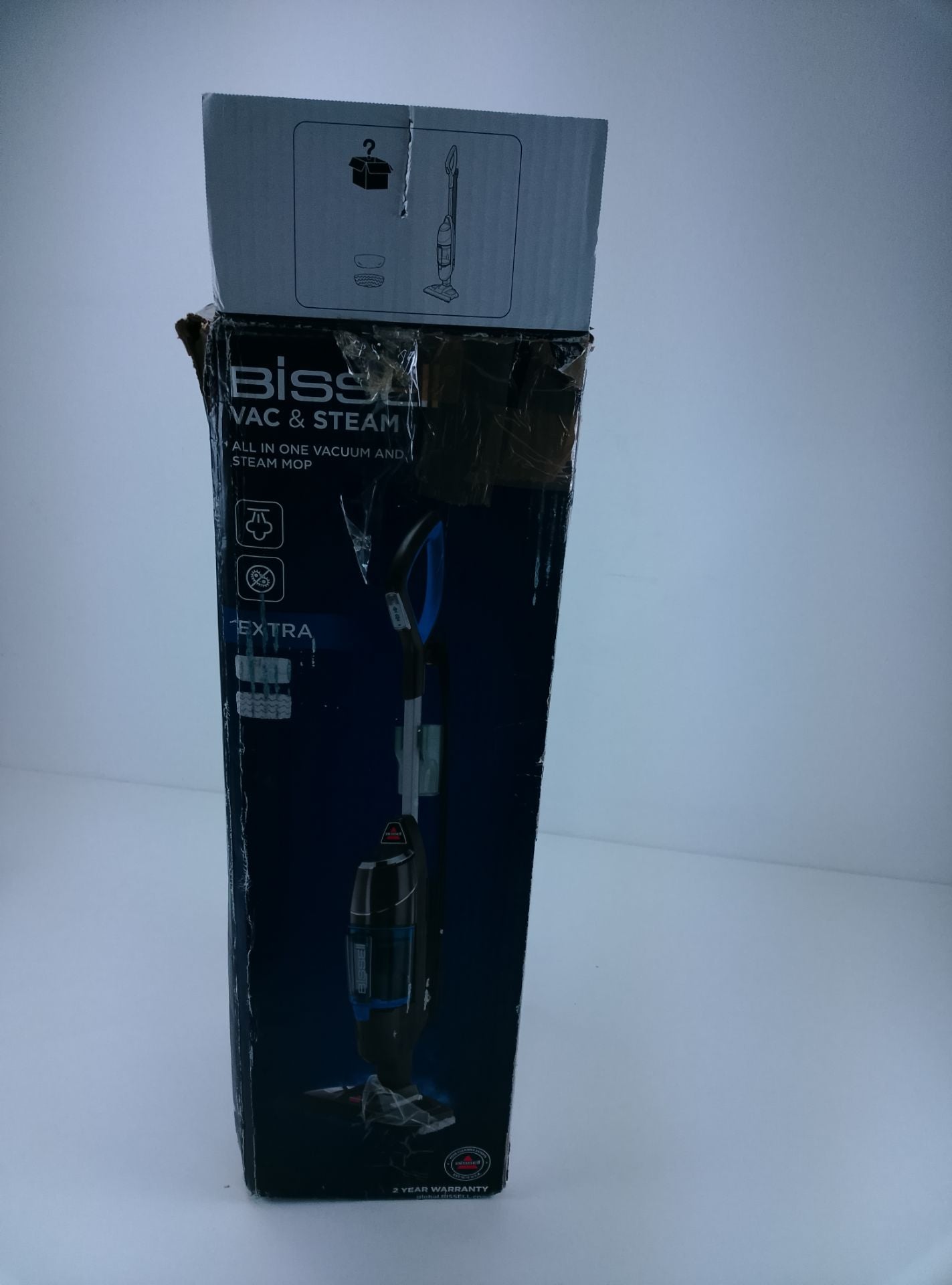 Bissell Vac and Steam - čelní pohled