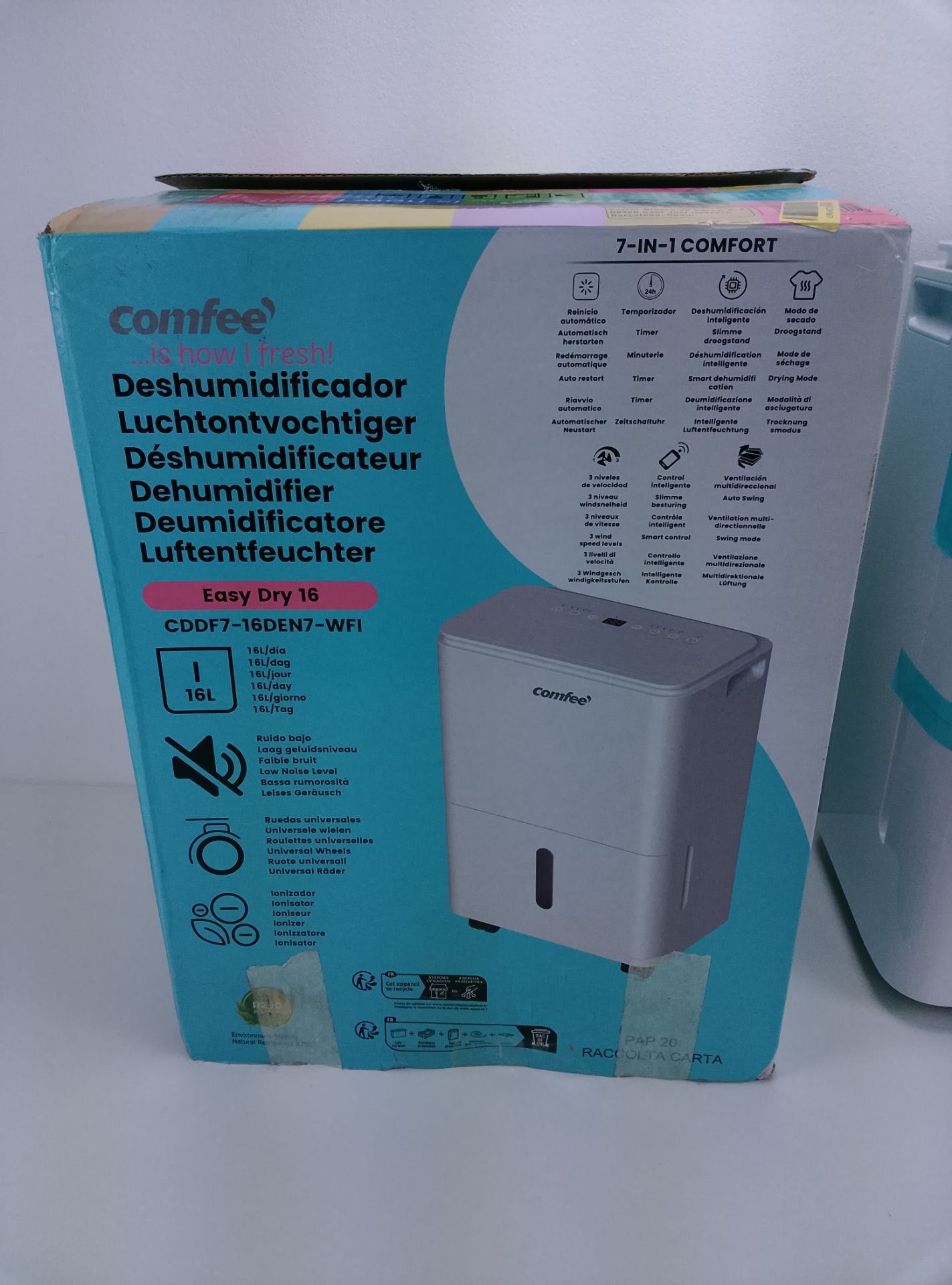 Comfee Easy Dry 16 - čelní pohled