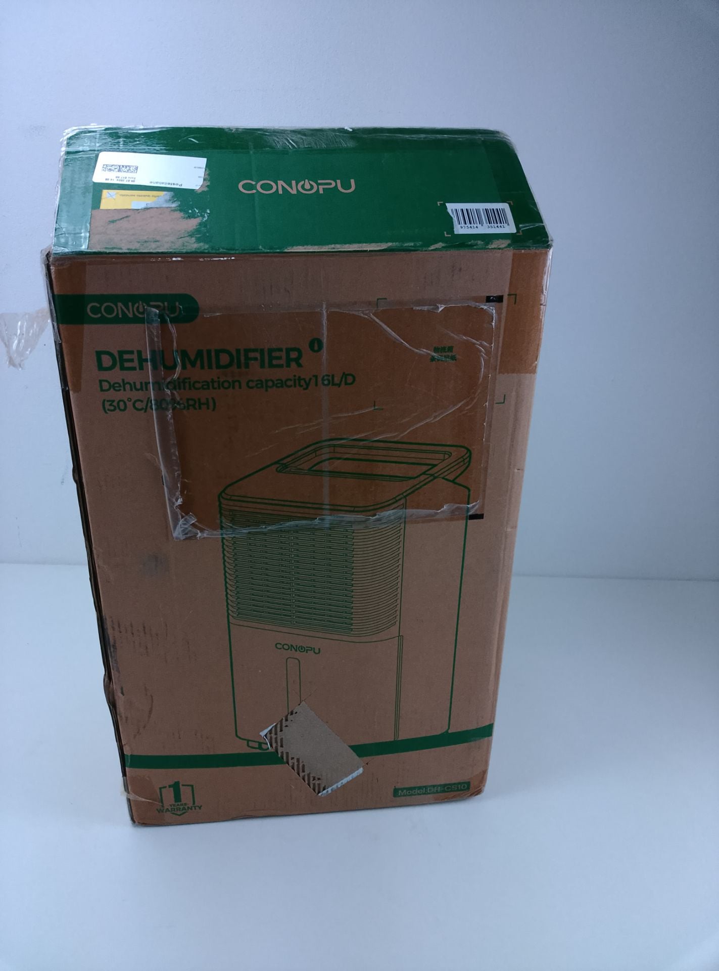 Conopu Dehumidifier - čelní pohled