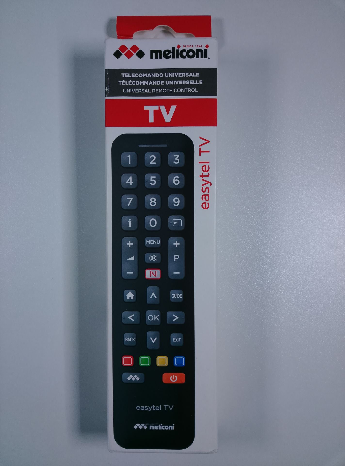 Meliconi Easytel TV - čelní pohled