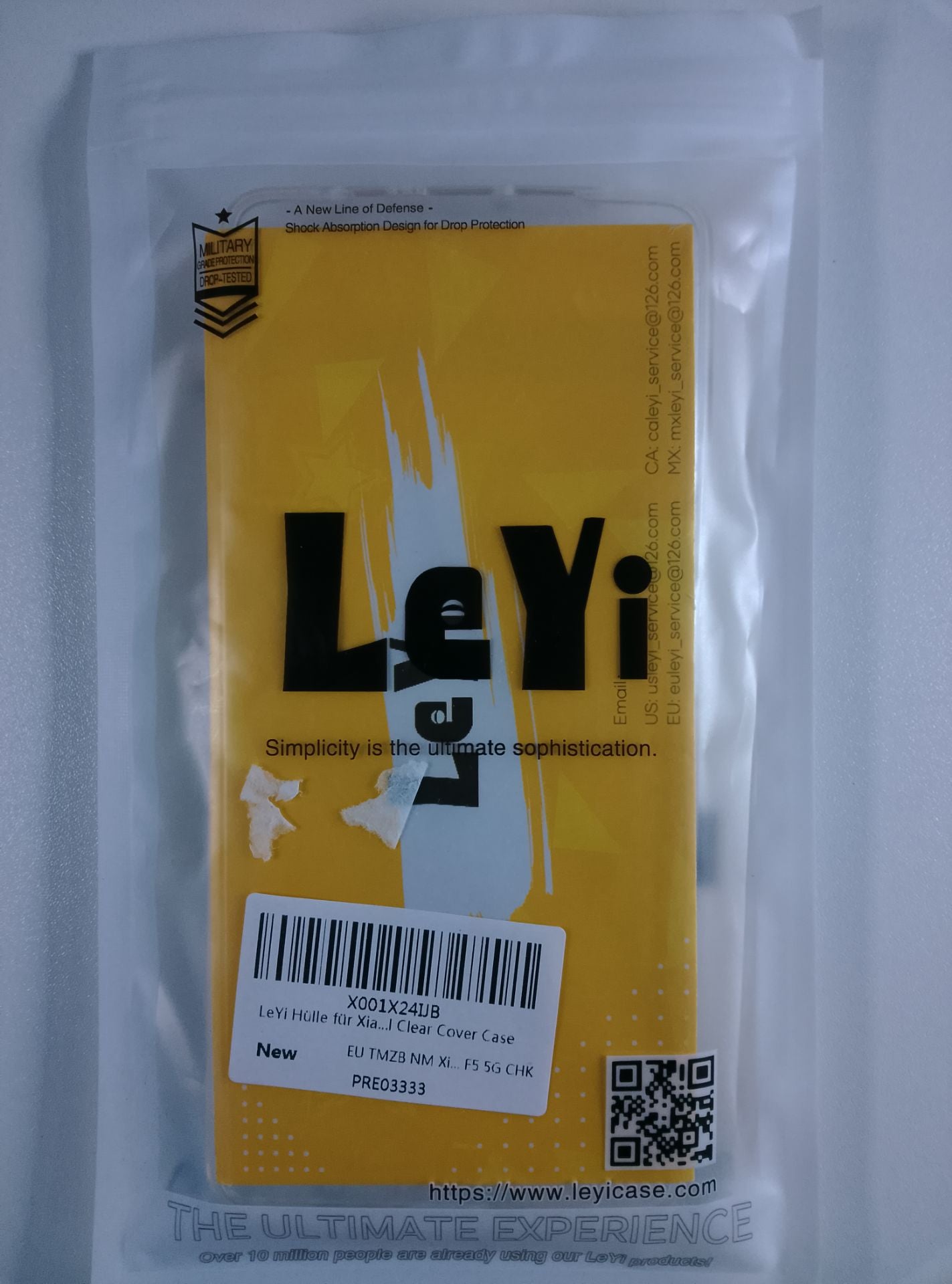 Leyi Neznámý model - čelní pohled