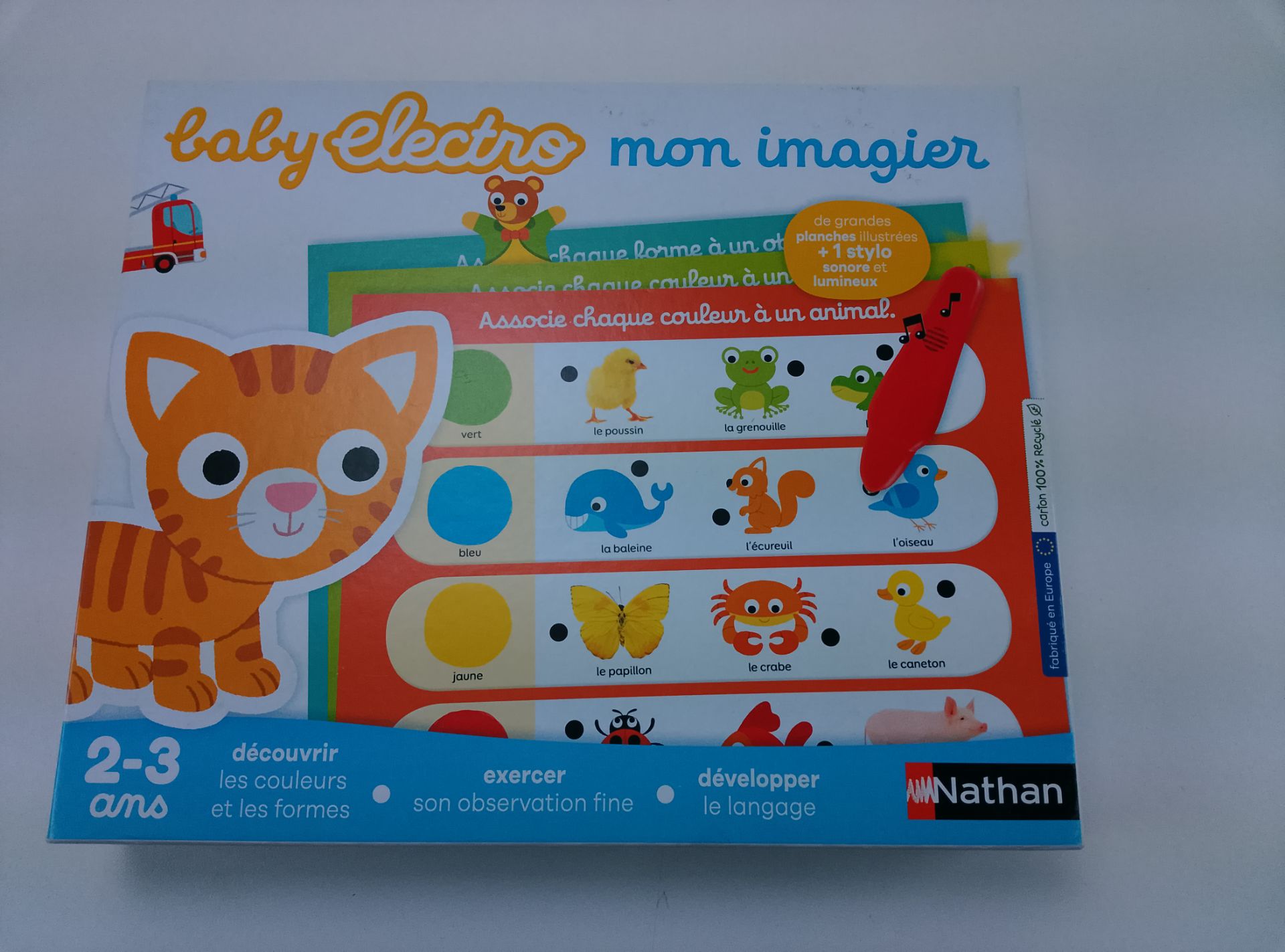 Nathan Mon imagier - čelní pohled
