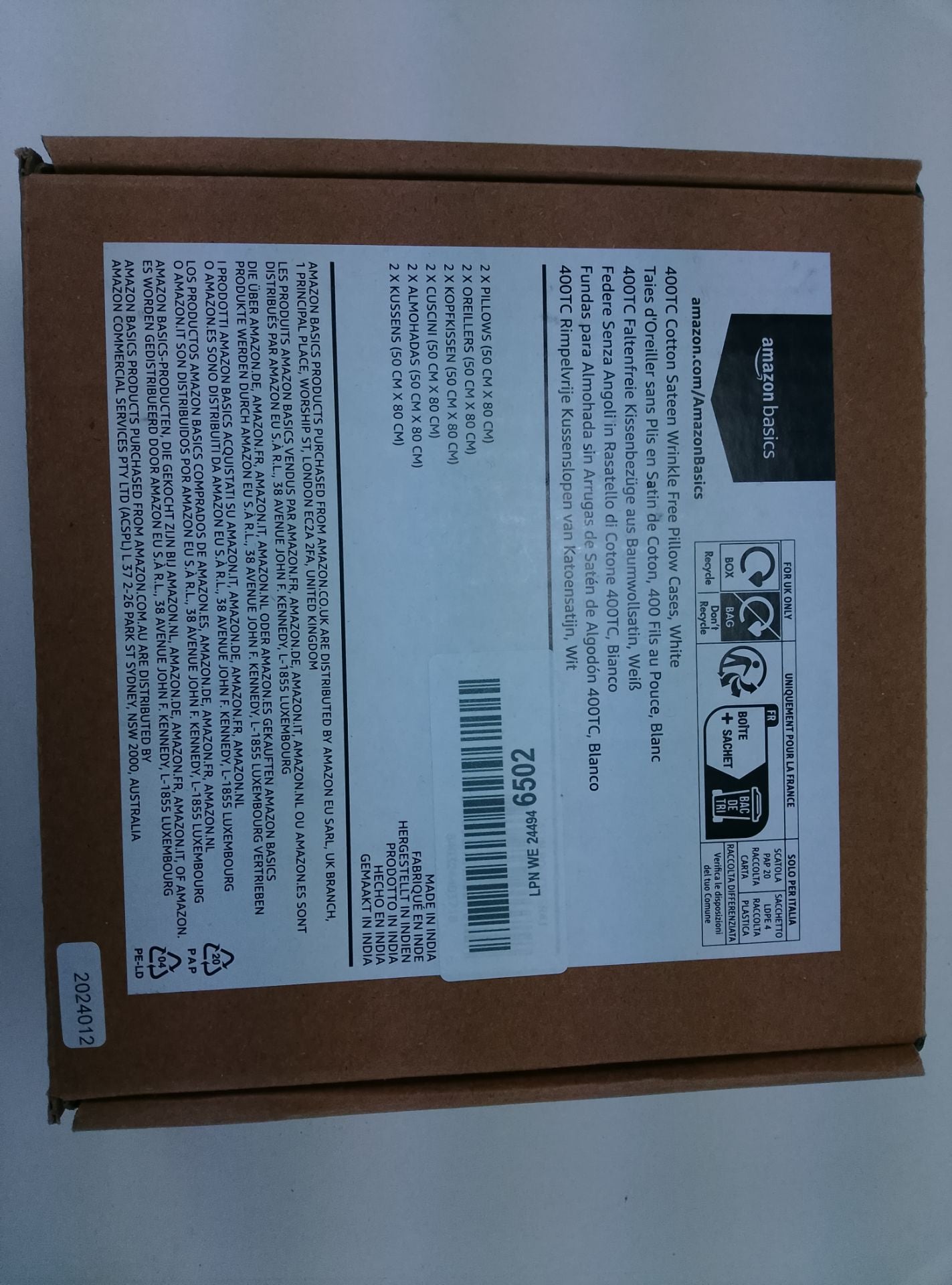 Amazon Basics Neznámý model - čelní pohled