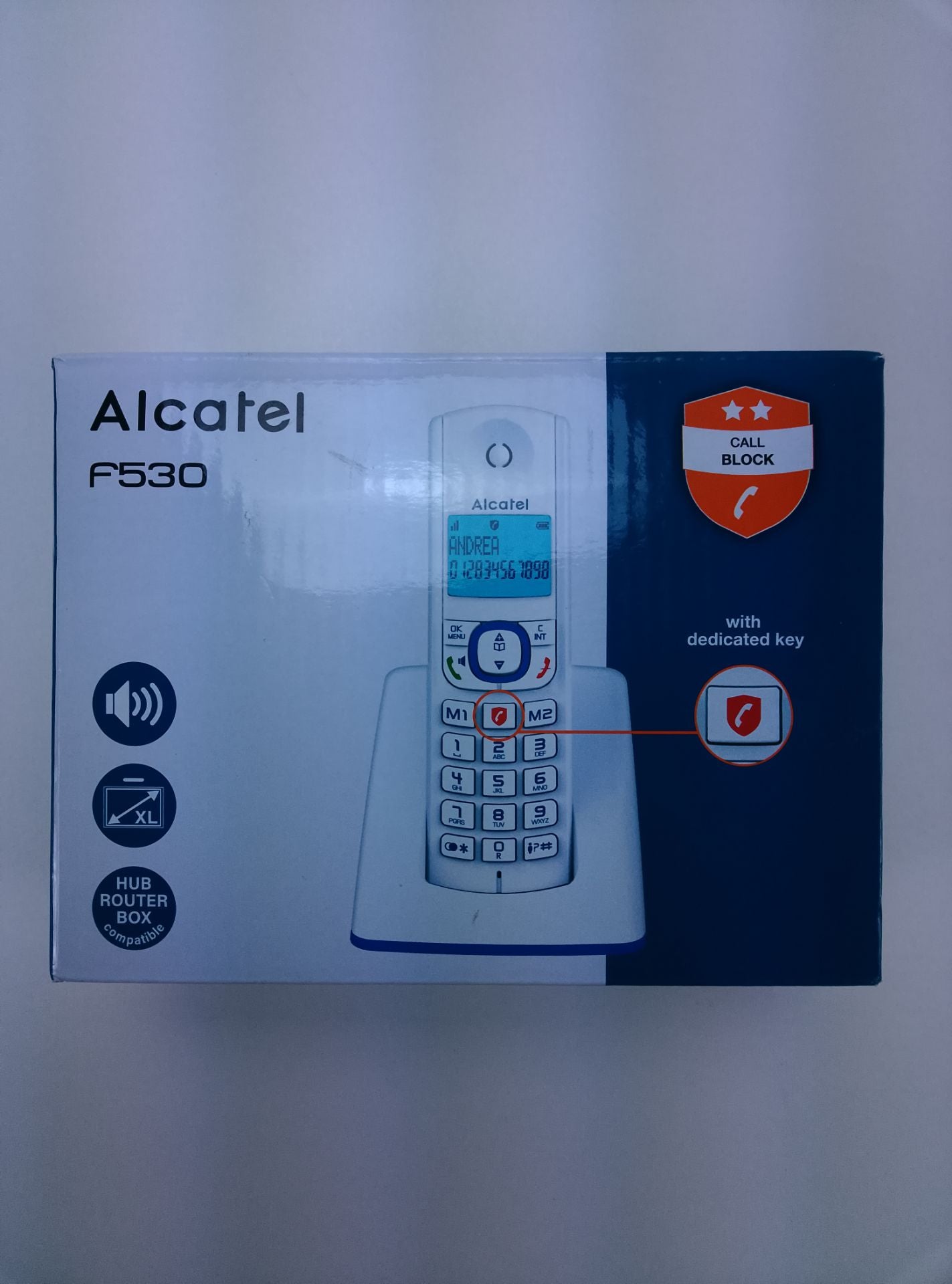Alcatel F530 - pohled 3