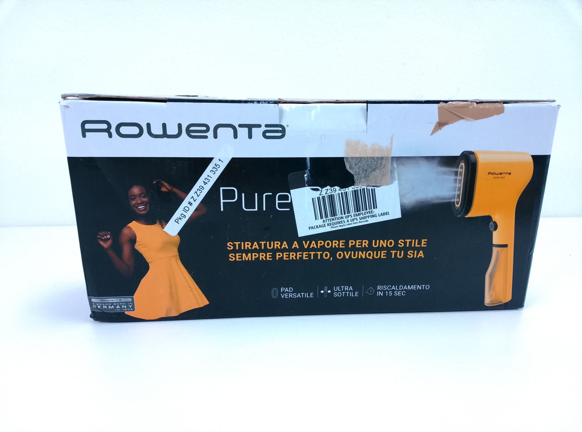 Rowenta Pure - čelní pohled