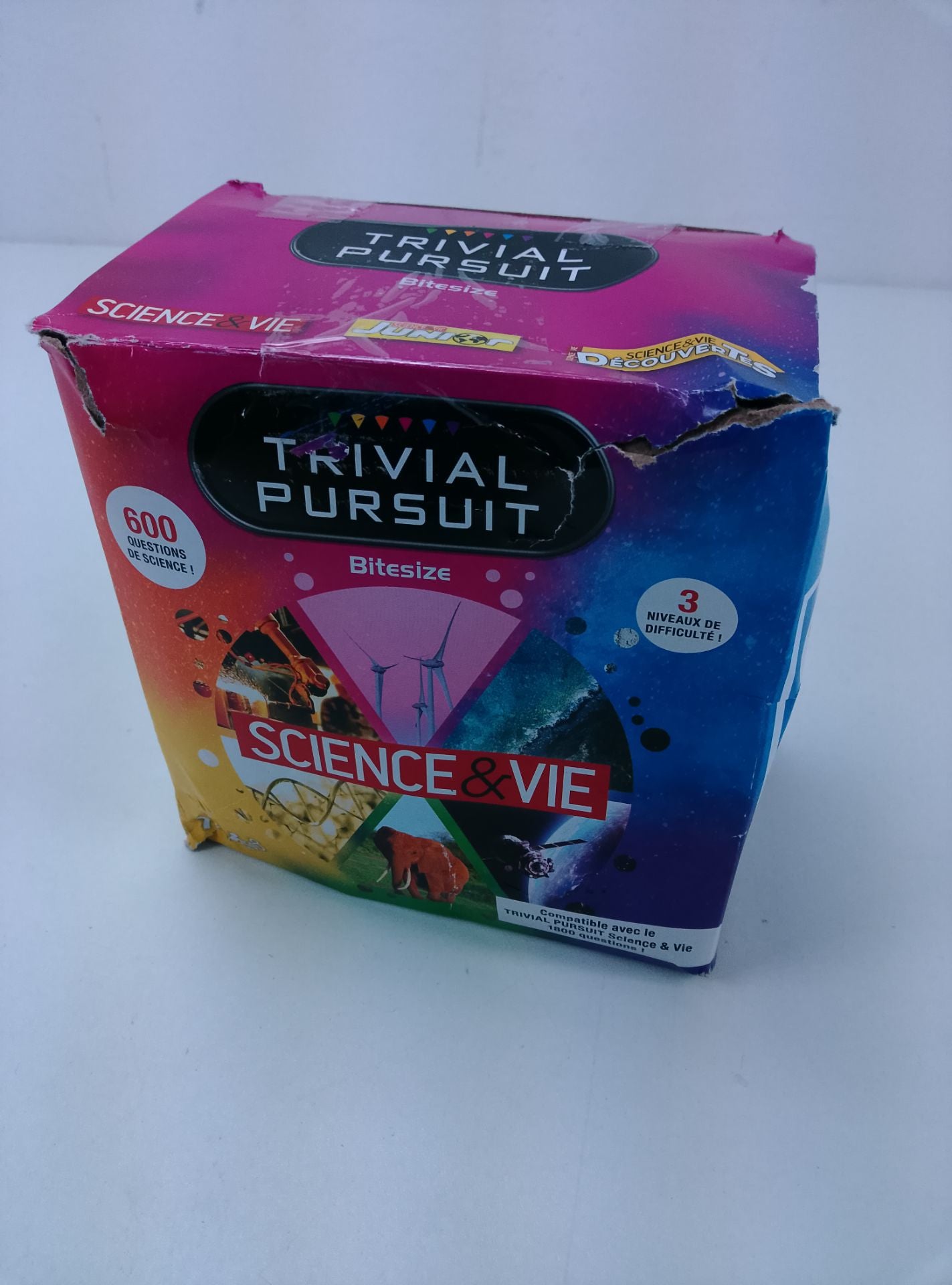 Trivial Pursuit Bitesize - čelní pohled