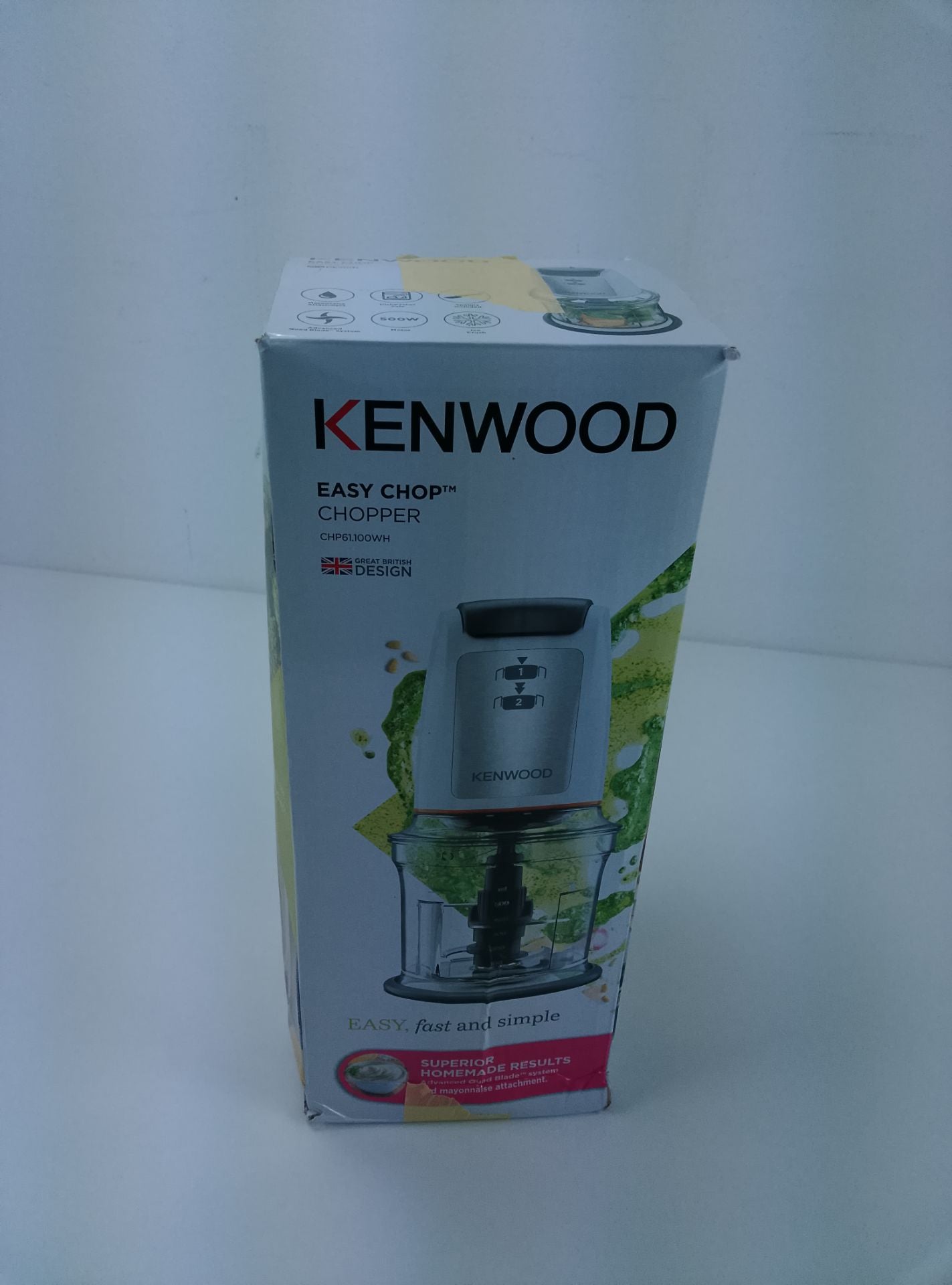 Kenwood CHB61100WH - čelní pohled