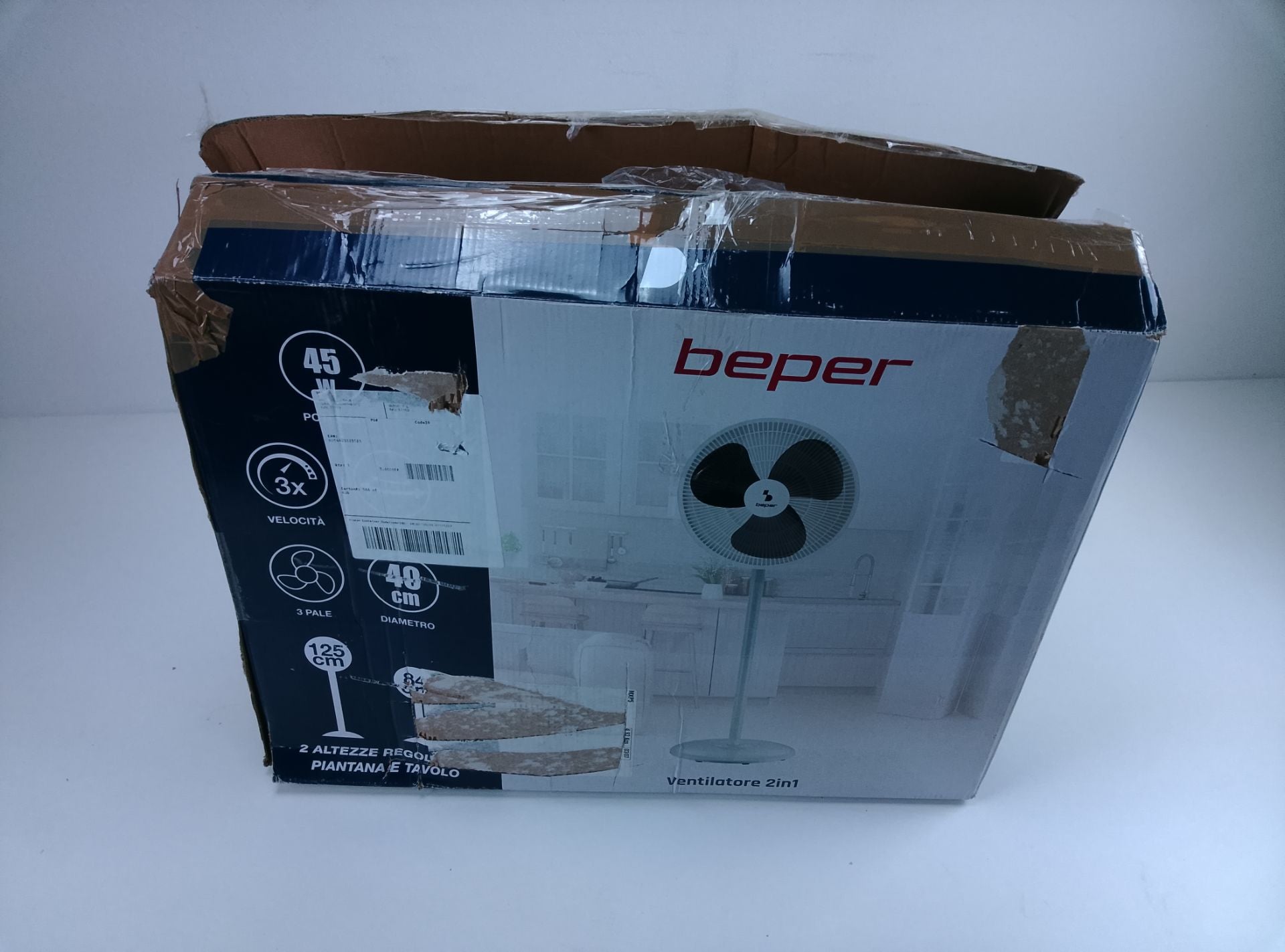 Beper P206VEN152 - čelní pohled