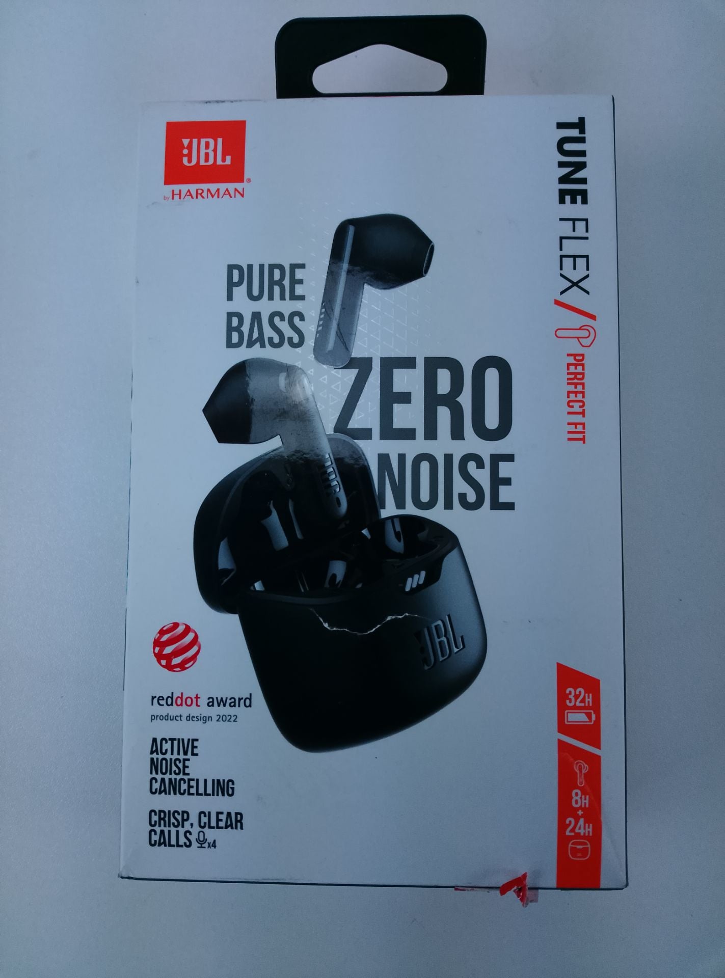 JBL Tune Flex - čelní pohled