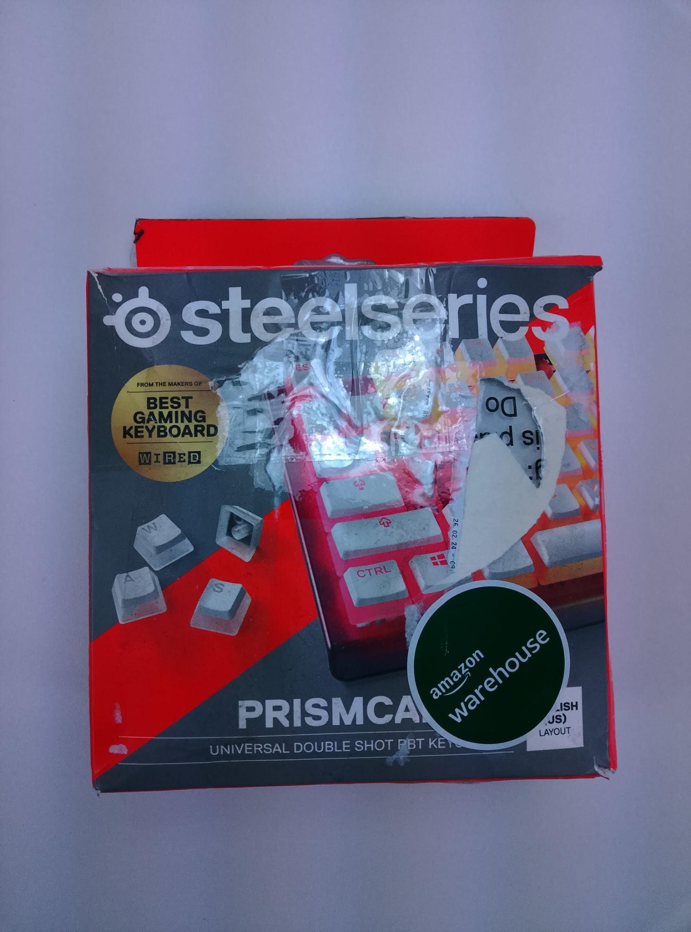 Steel Series Prismcap - čelní pohled