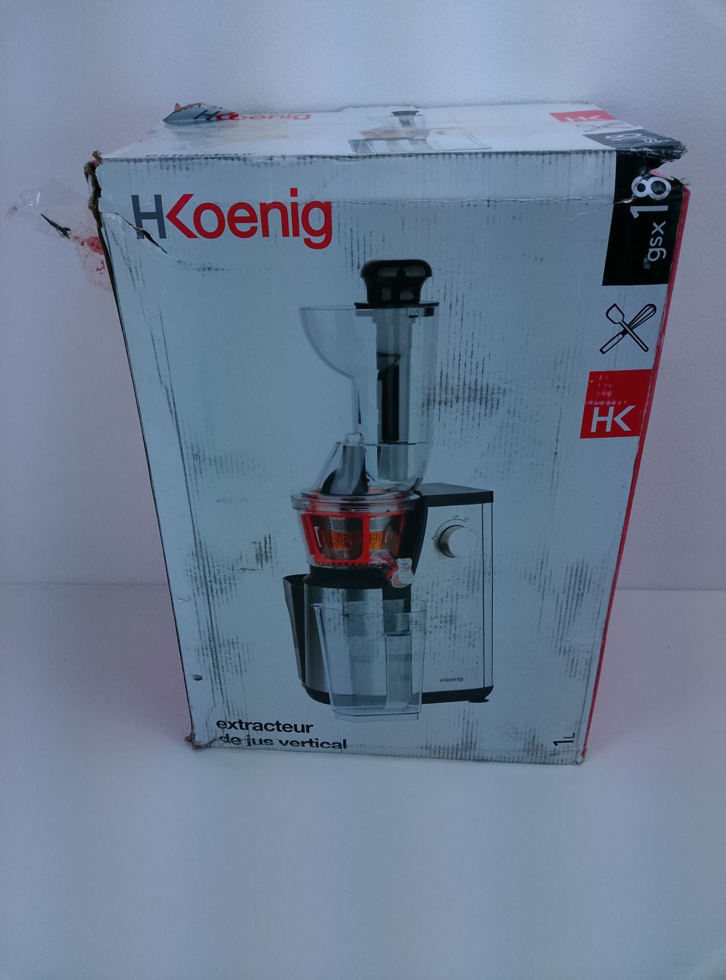 Hkoenig GSX18 - čelní pohled