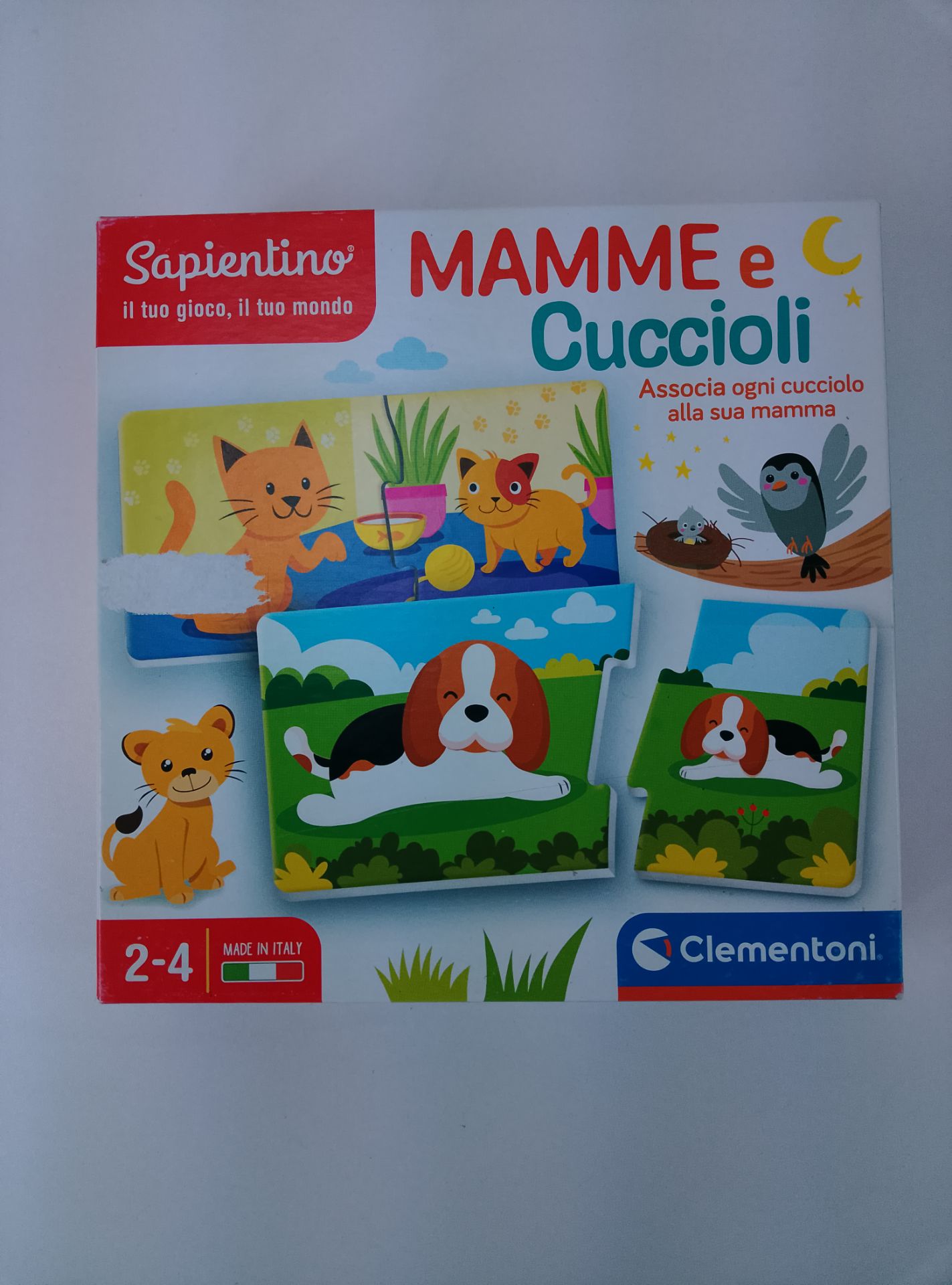 Sapientino Mamme e Cuccioli - čelní pohled