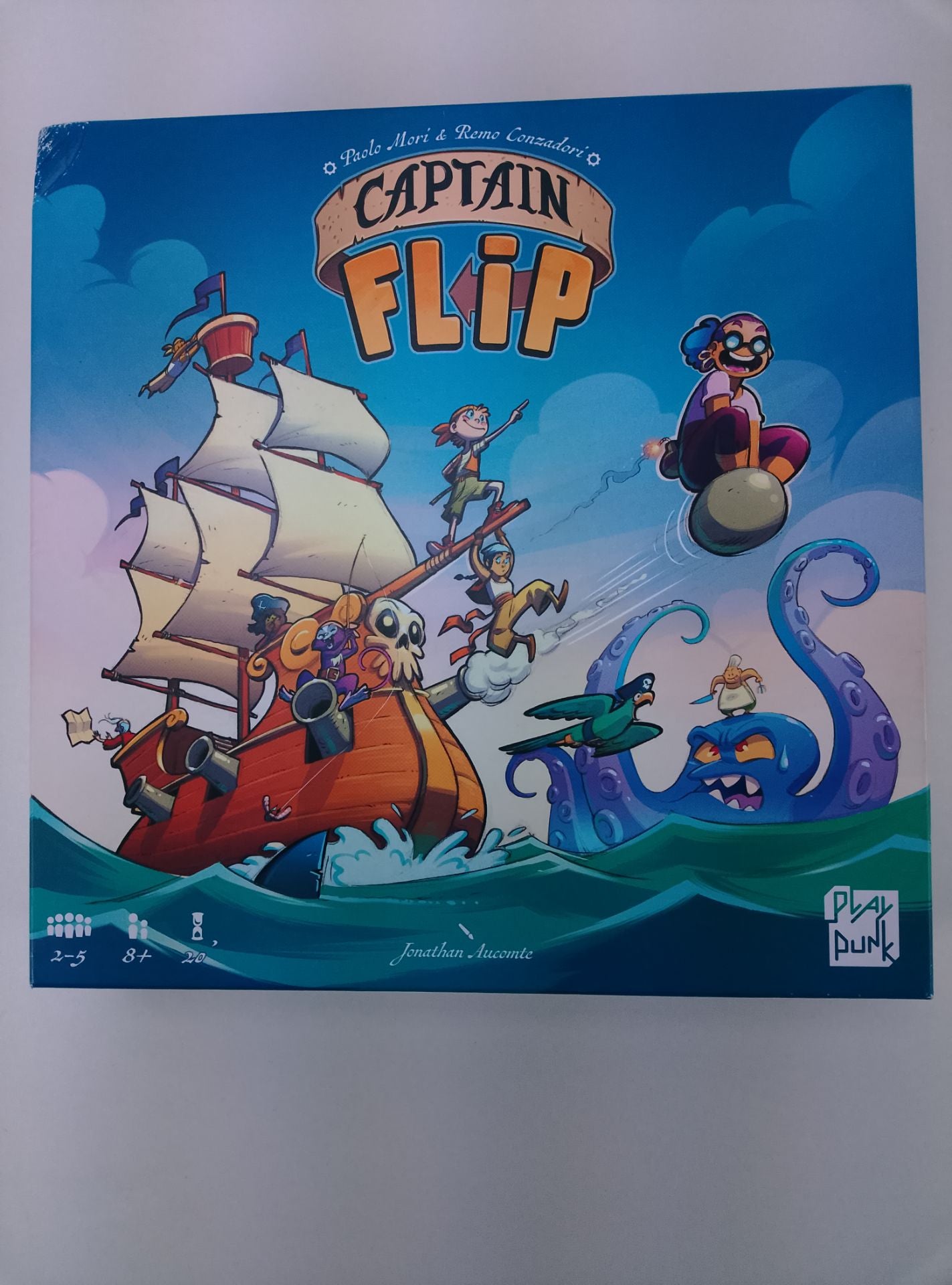 Captain Flip Neznámý model - čelní pohled