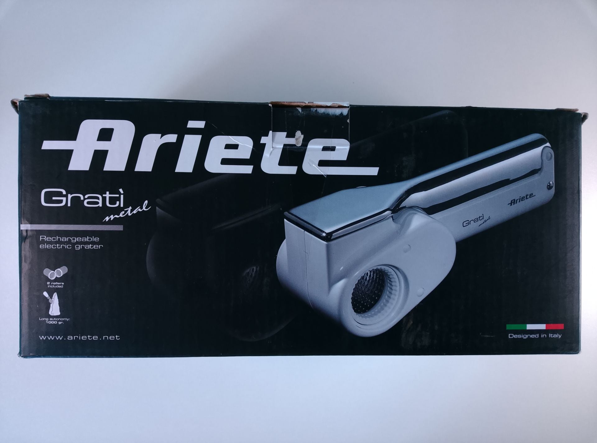 Ariete Grati metal - čelní pohled