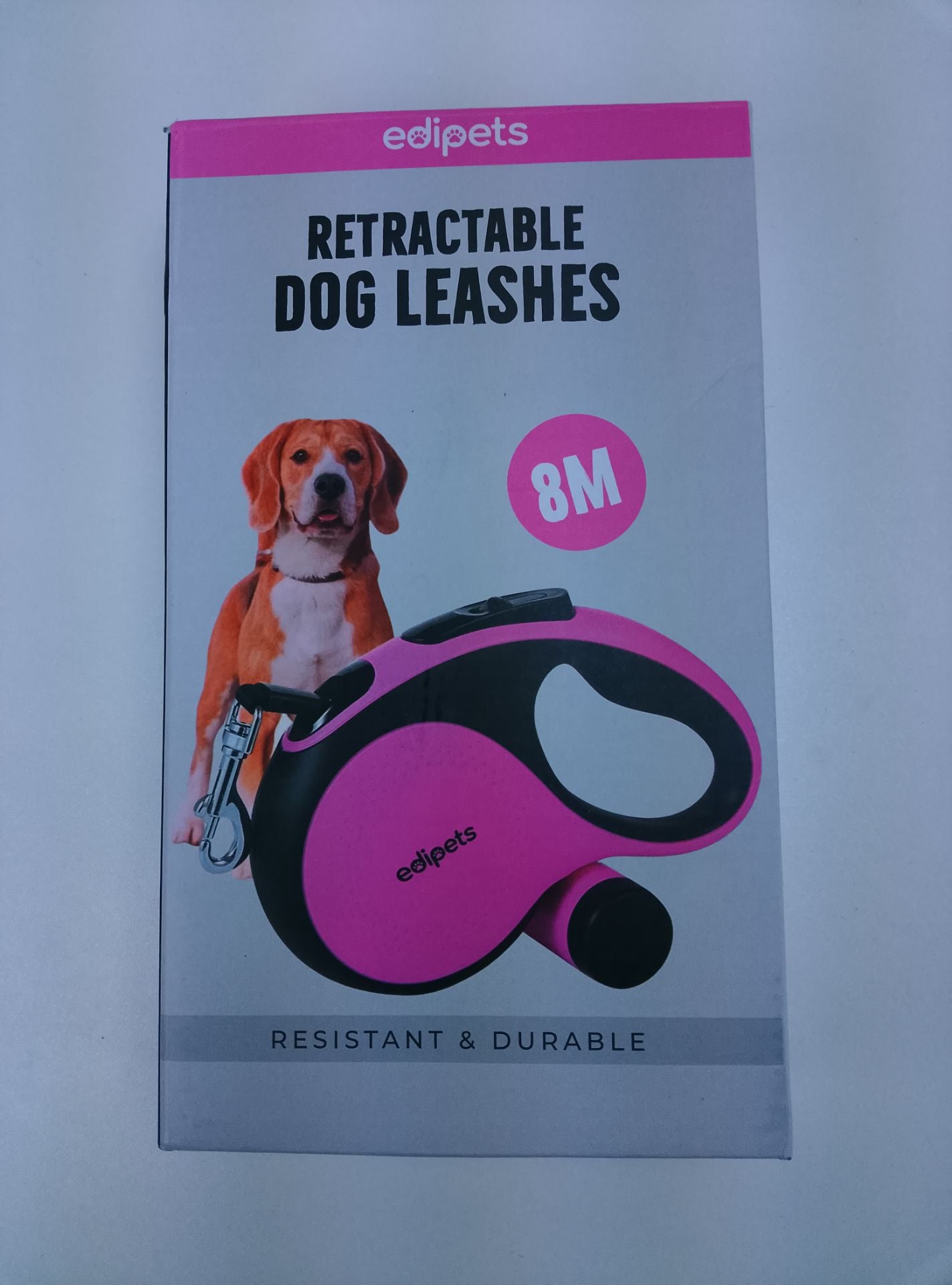 Edipets Retractable Dog Leashes - čelní pohled