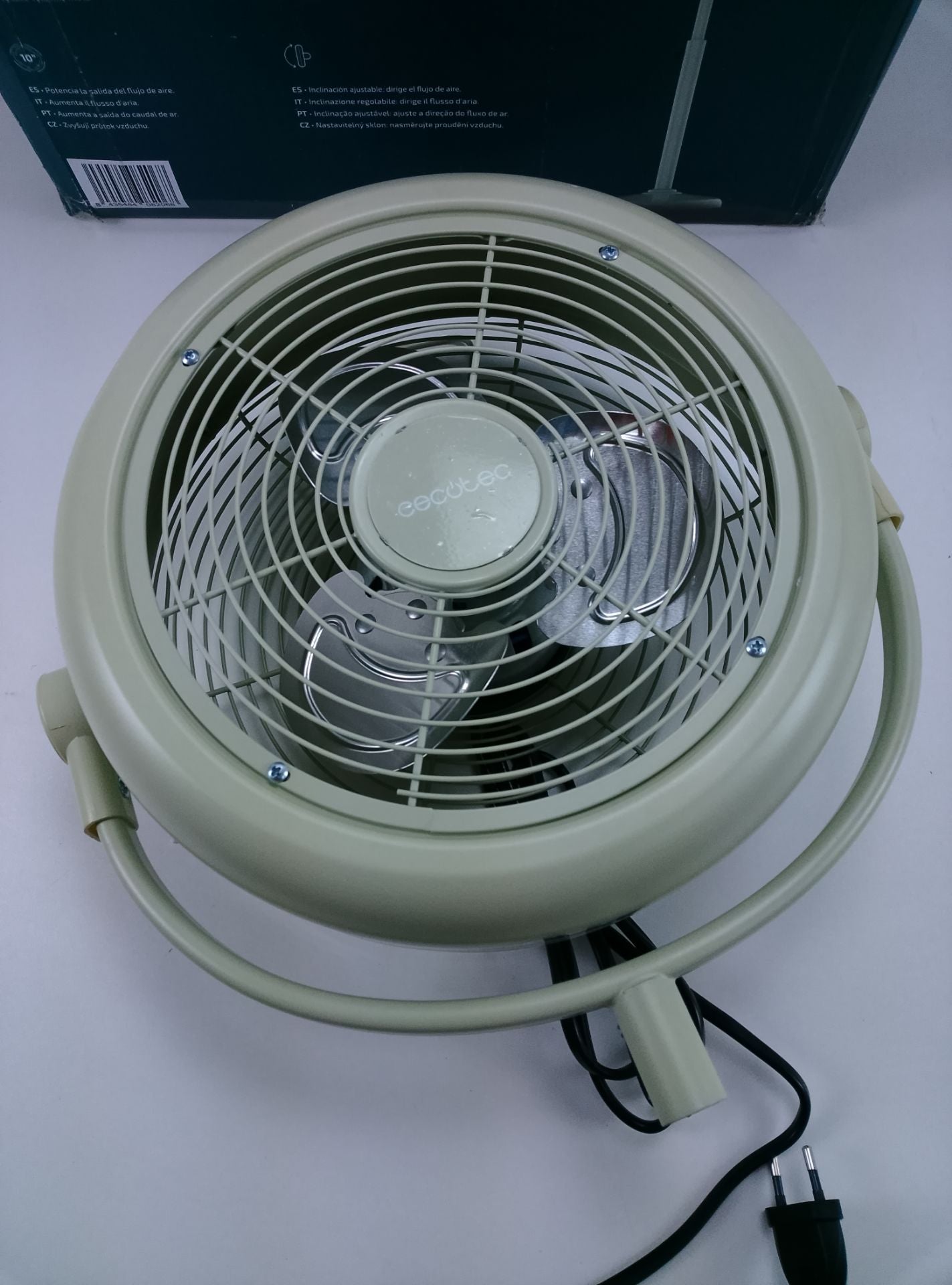 Cecotec Energysilence 250 Classicstyle Green - pohled 2