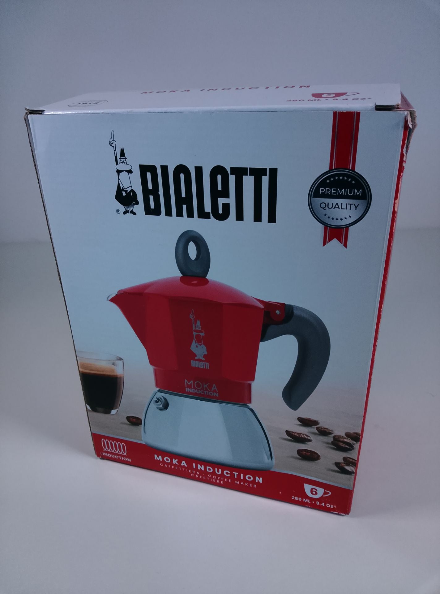 Bialetti Moka Induction - čelní pohled