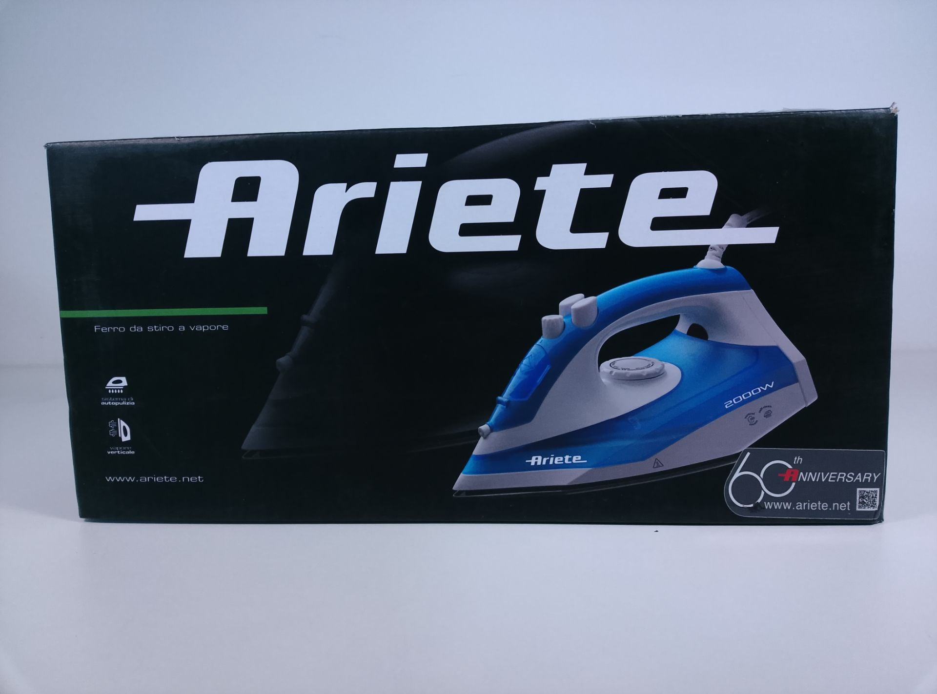 Ariete 2000w - čelní pohled